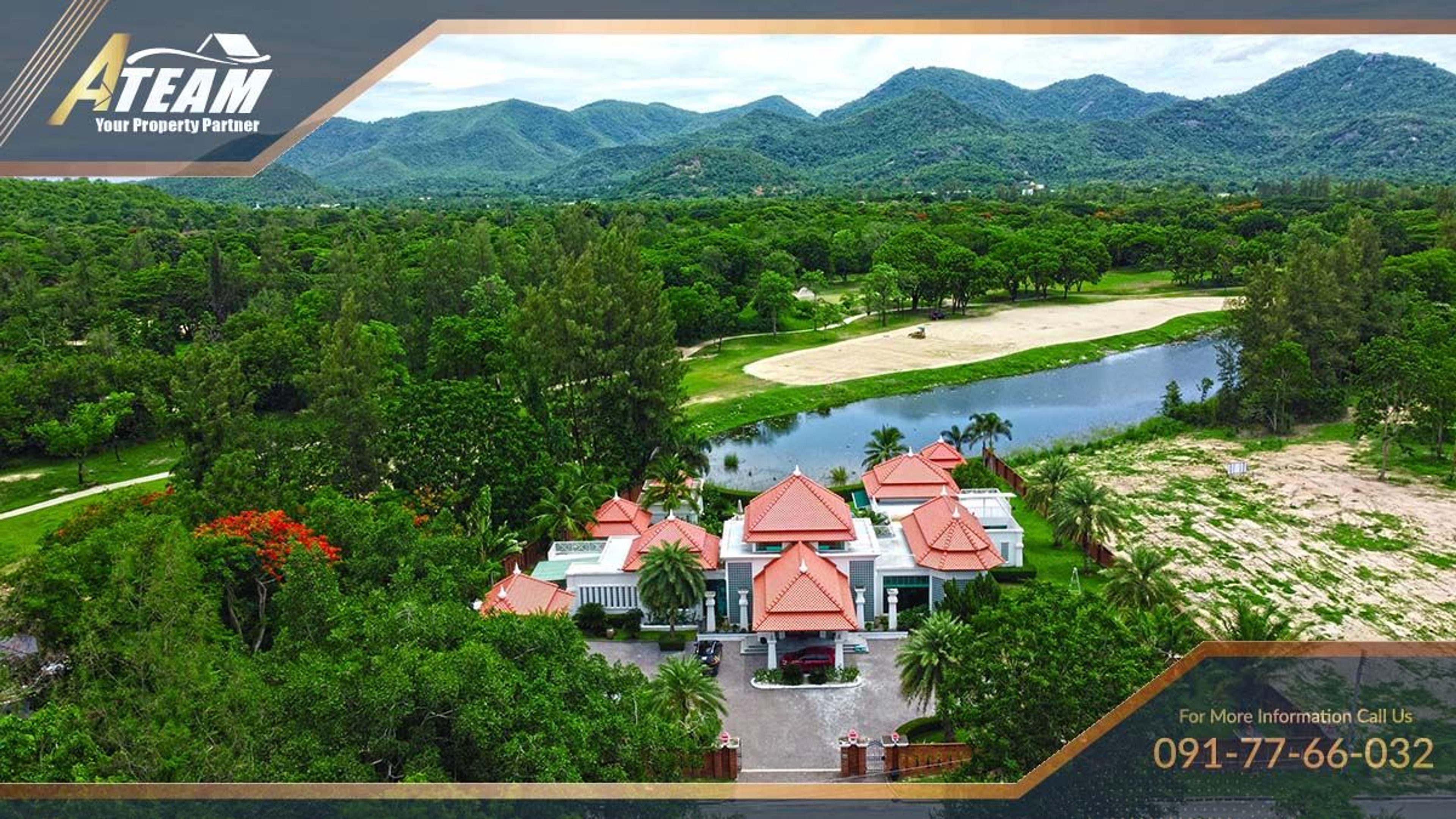 Luxury Mansion with Stunning View on Springfield Golf and Lake thumbnail 4
