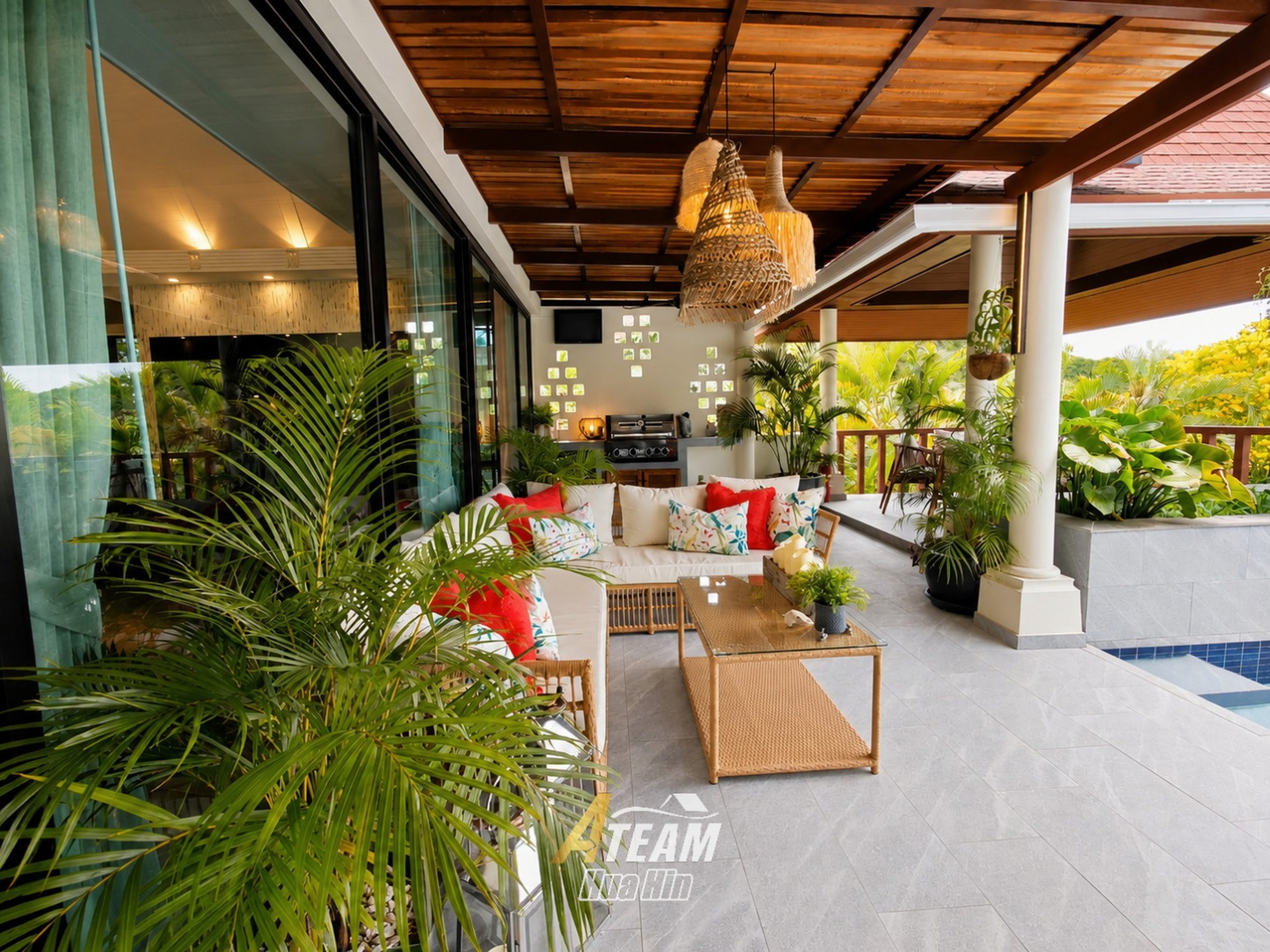 Spacious 3-Bedroom Pool Villa with Mountain Views – Panorama Village, Khao Tao thumbnail 37