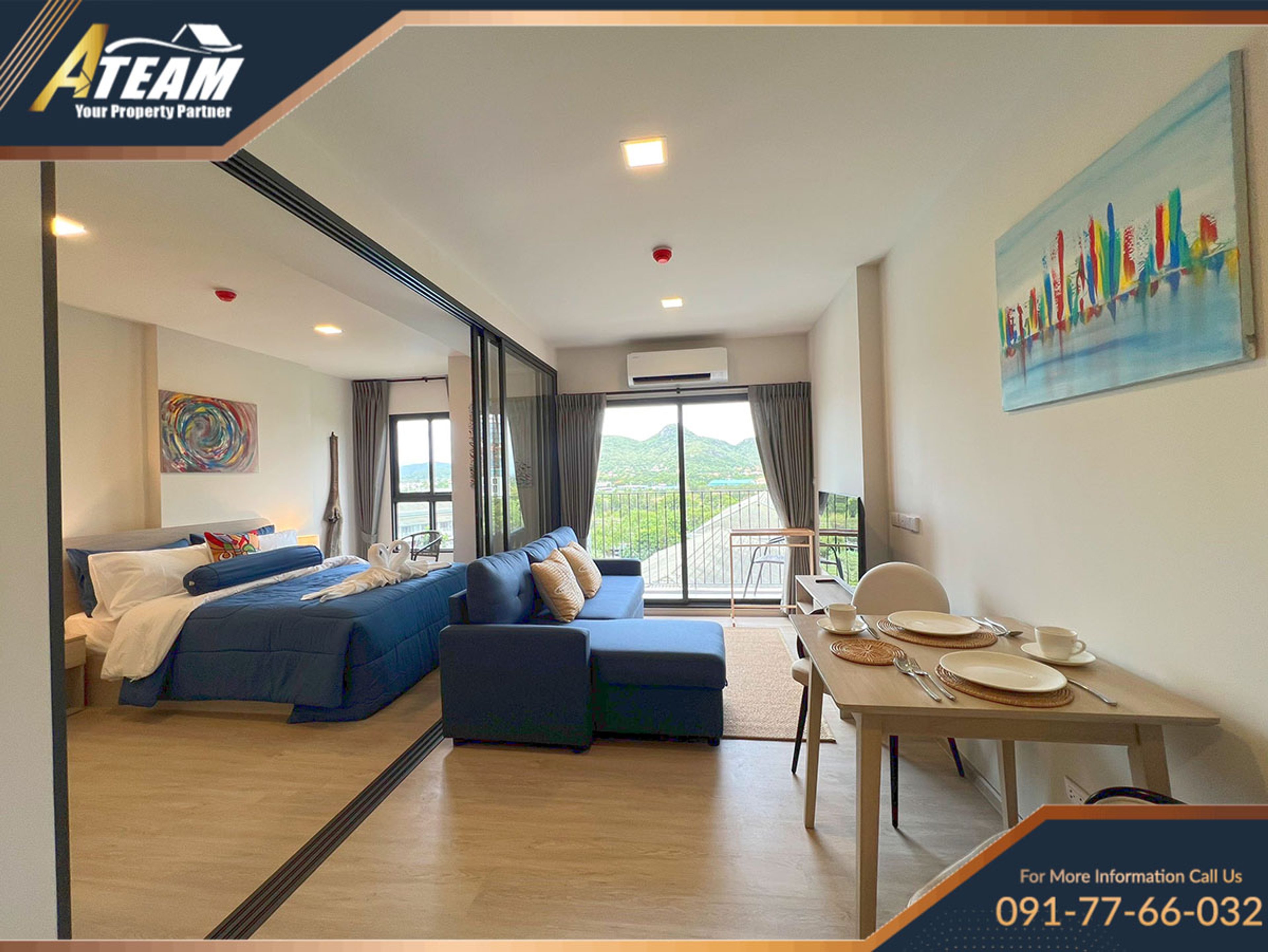 1 bedroom condo on top floor at Cabanas Hua Hin for rent thumbnail 6