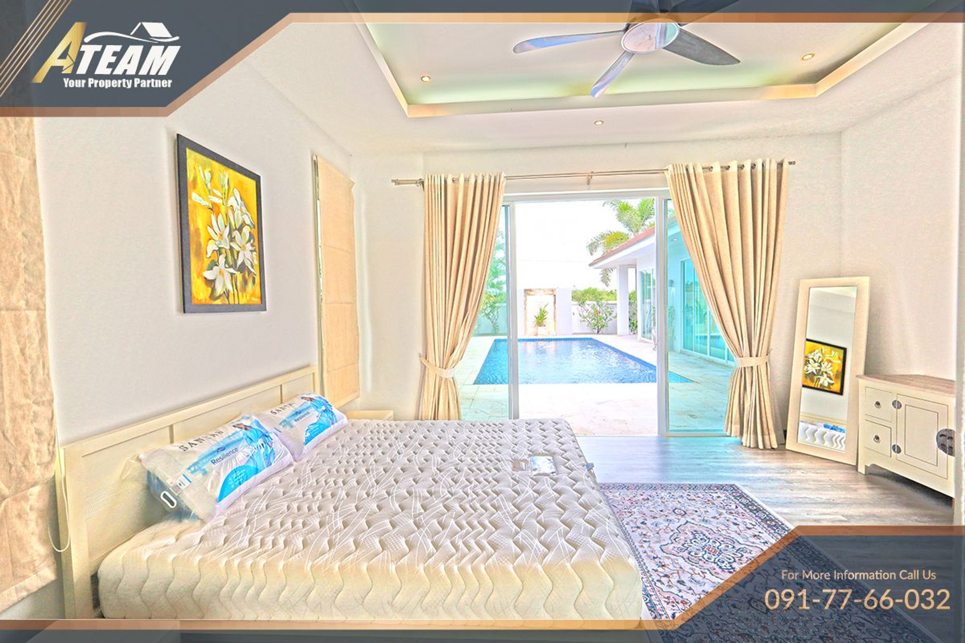 Modern 3-Bedroom Pool Villa with Mountain Views – White Stone Villas, thumbnail 23