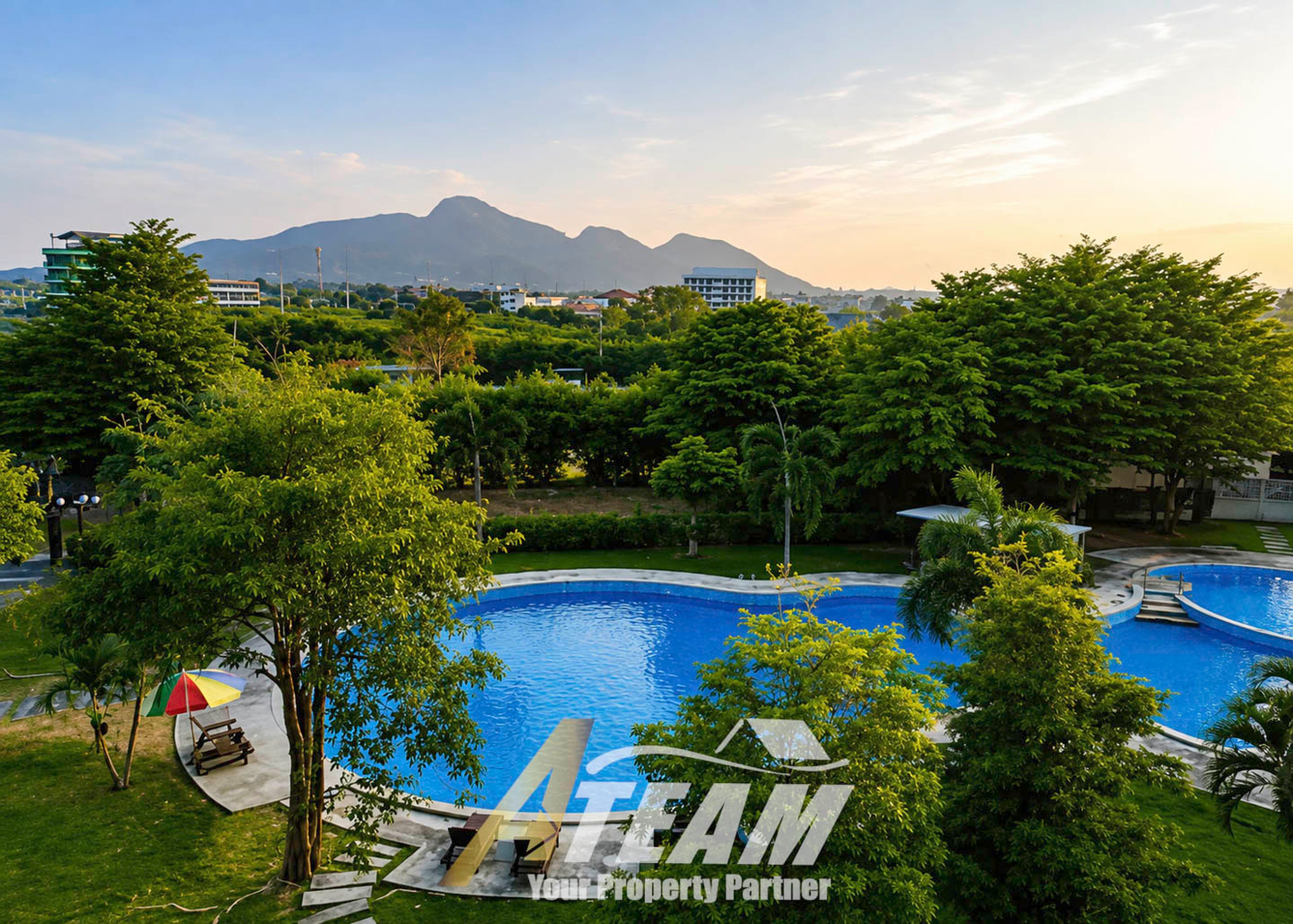 Spacious Corner 1-Bedroom Condo for Rent – The Pride Hua Hin