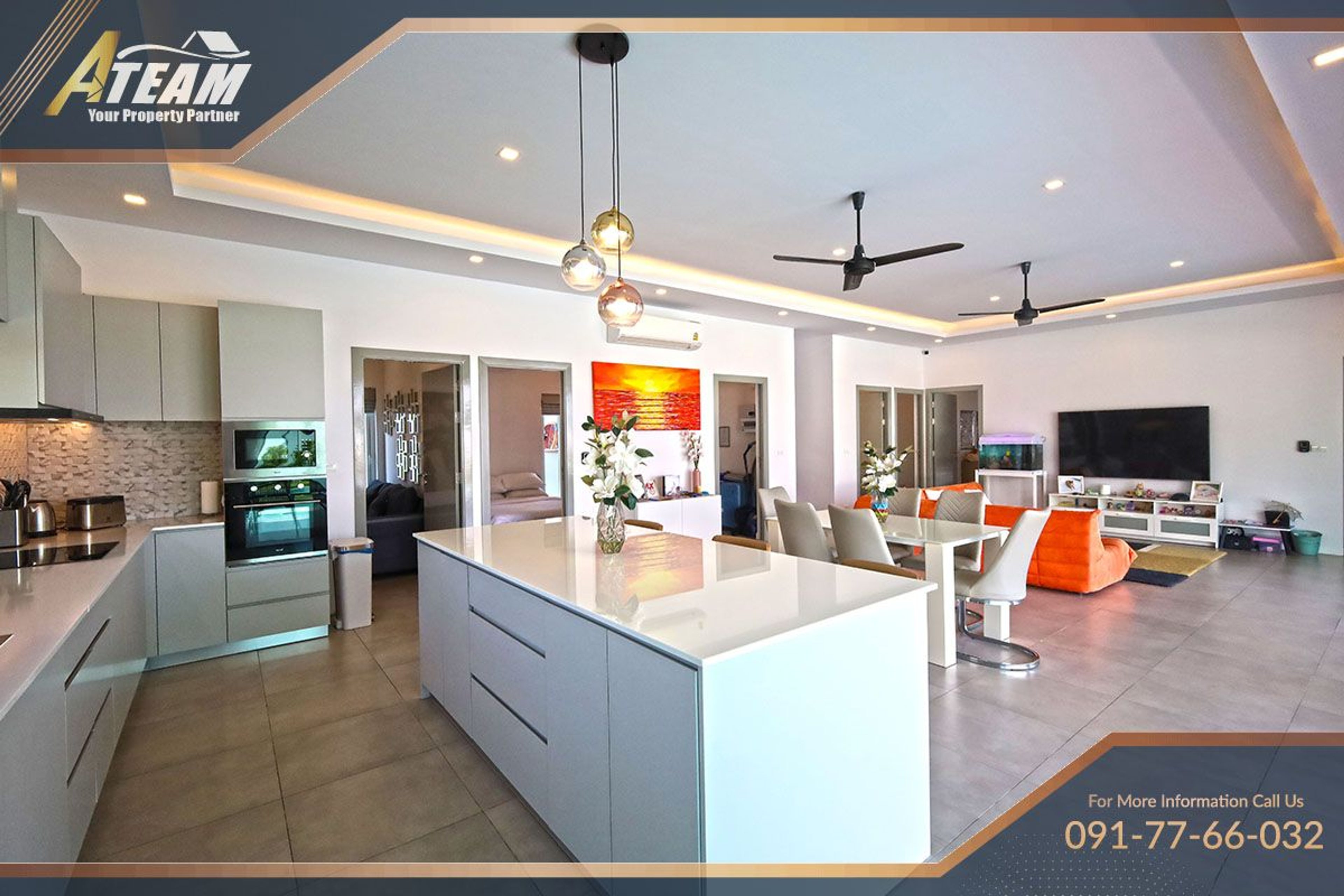 Stunning 4-Bedroom Villa in Hin Lek Fai, Hua Hin thumbnail 5