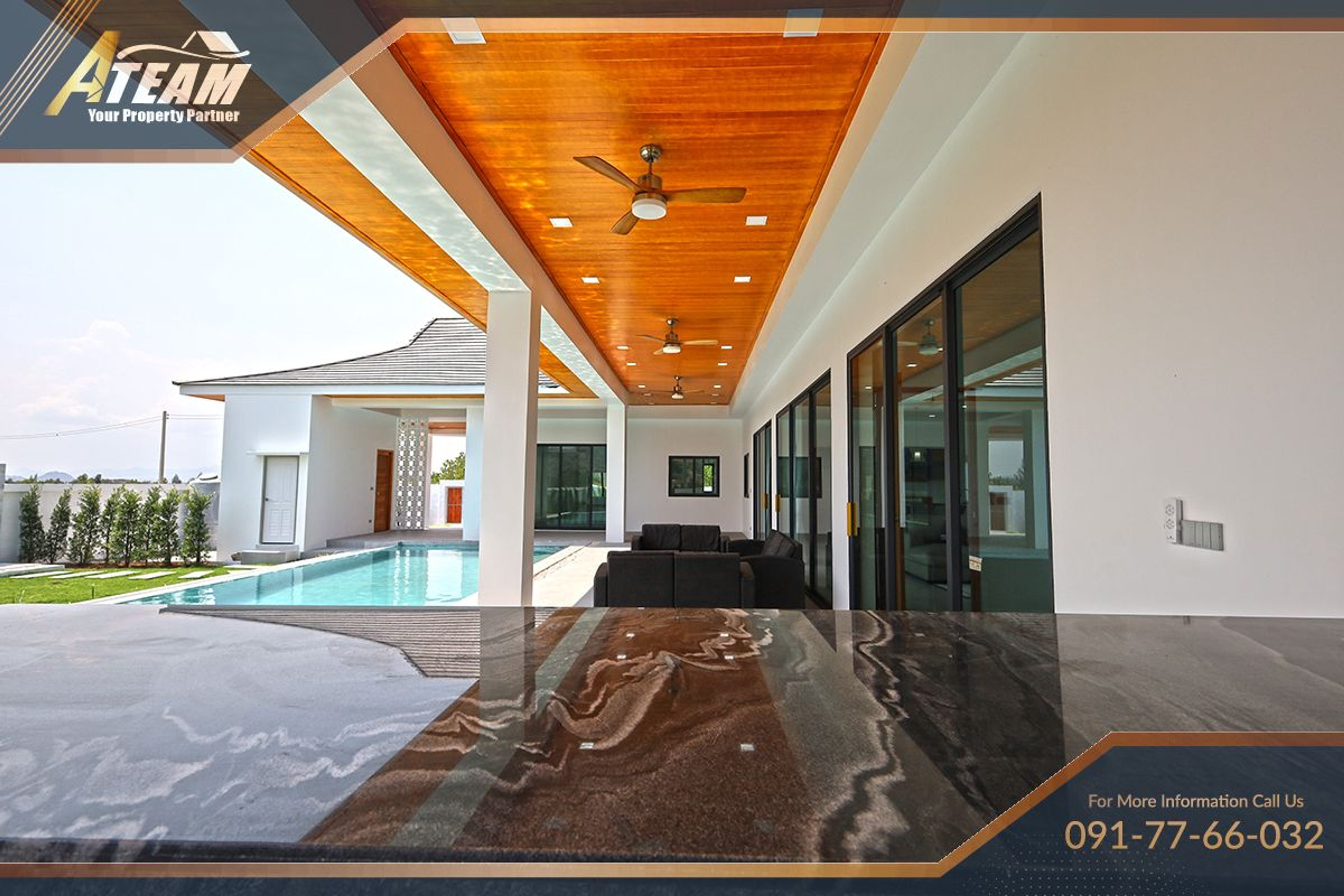 Stunning 4-Bedroom Villa with Panoramic Mountain Views - Soi 112 thumbnail 7