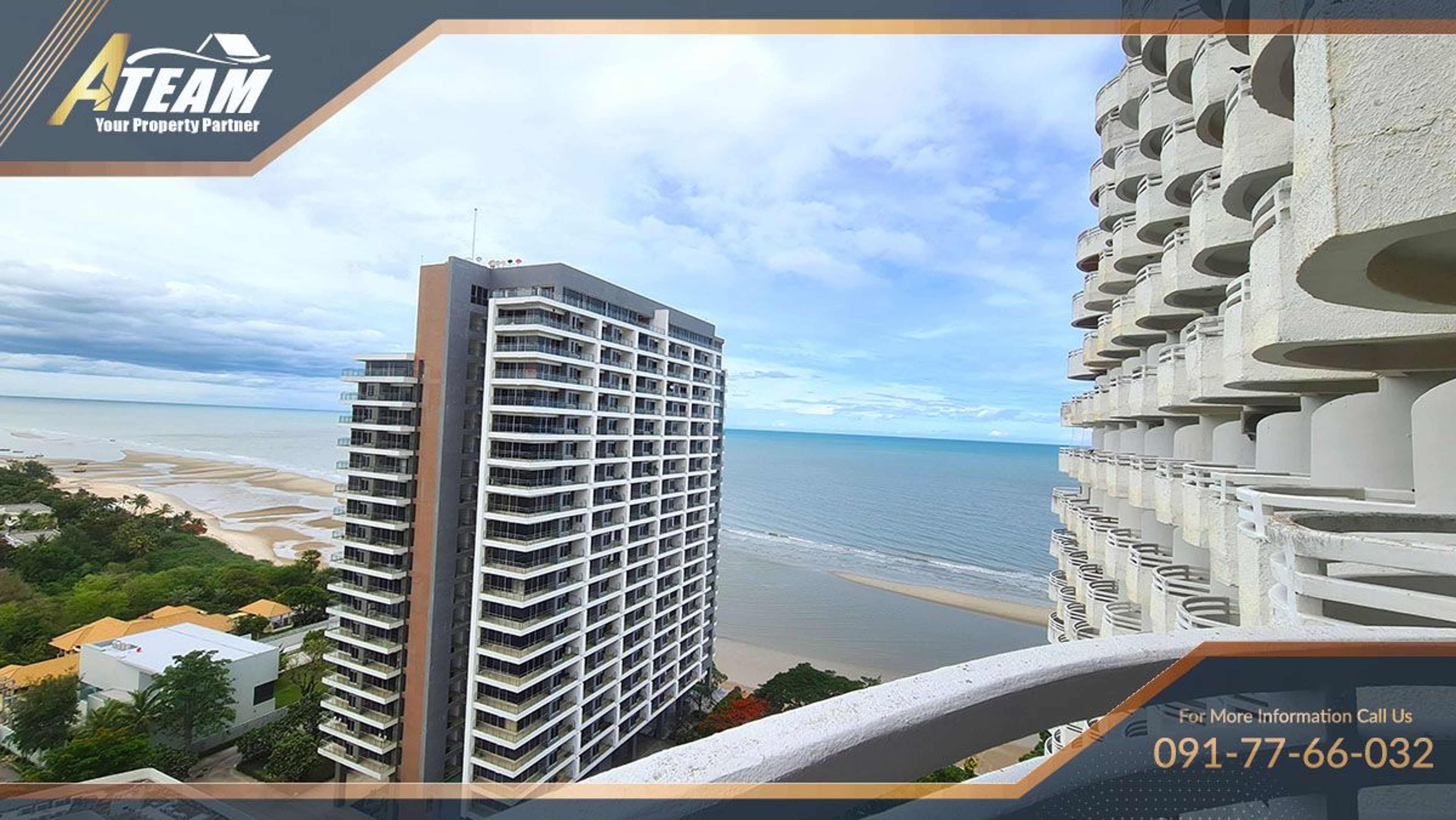 1 Bedroom Beachfront Condo with Seaview in Cha-Am For sale thumbnail 24