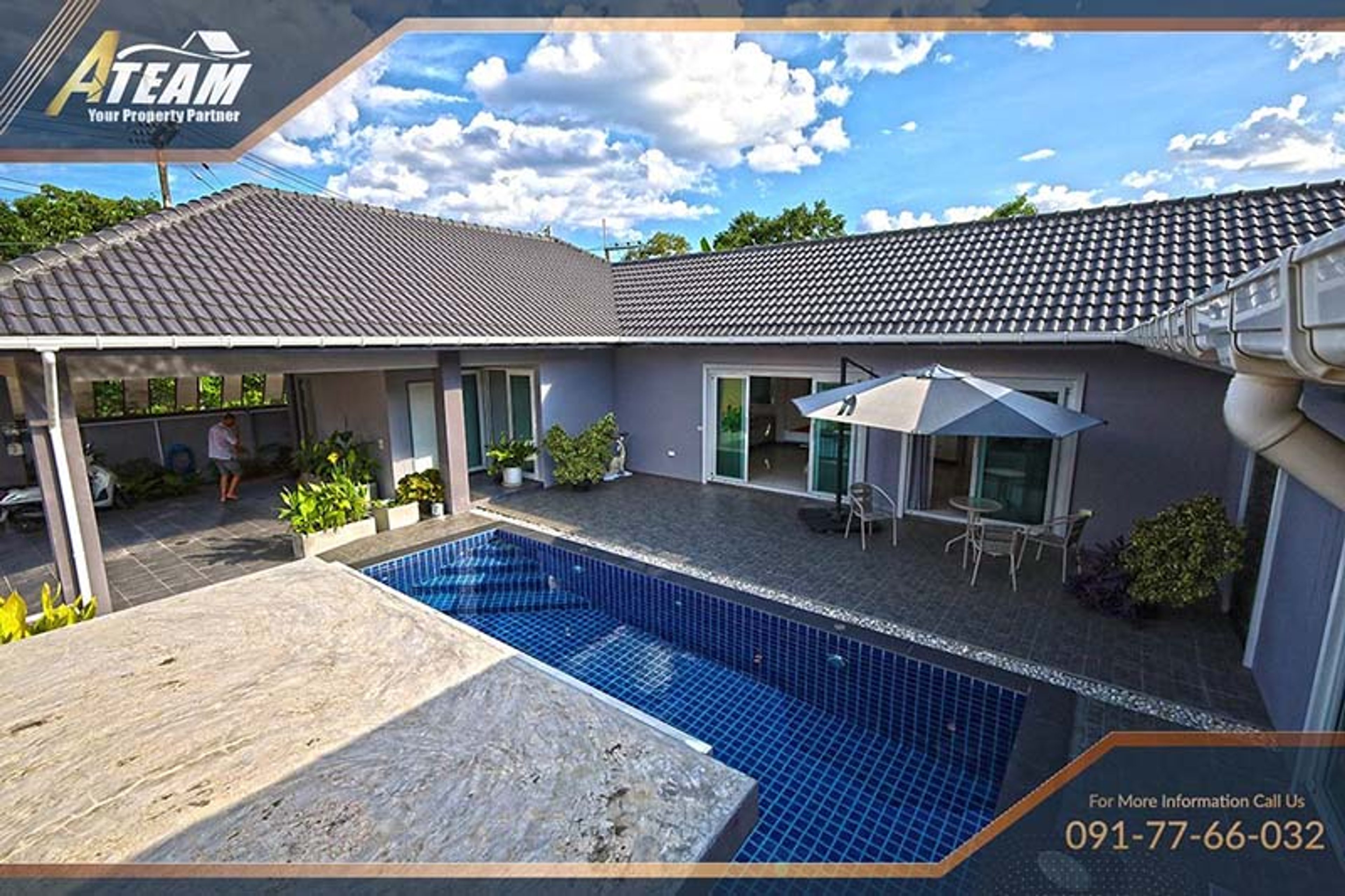 Modern 3-Bedroom Pool Villa - Samor Prong, Hua Hin thumbnail 9