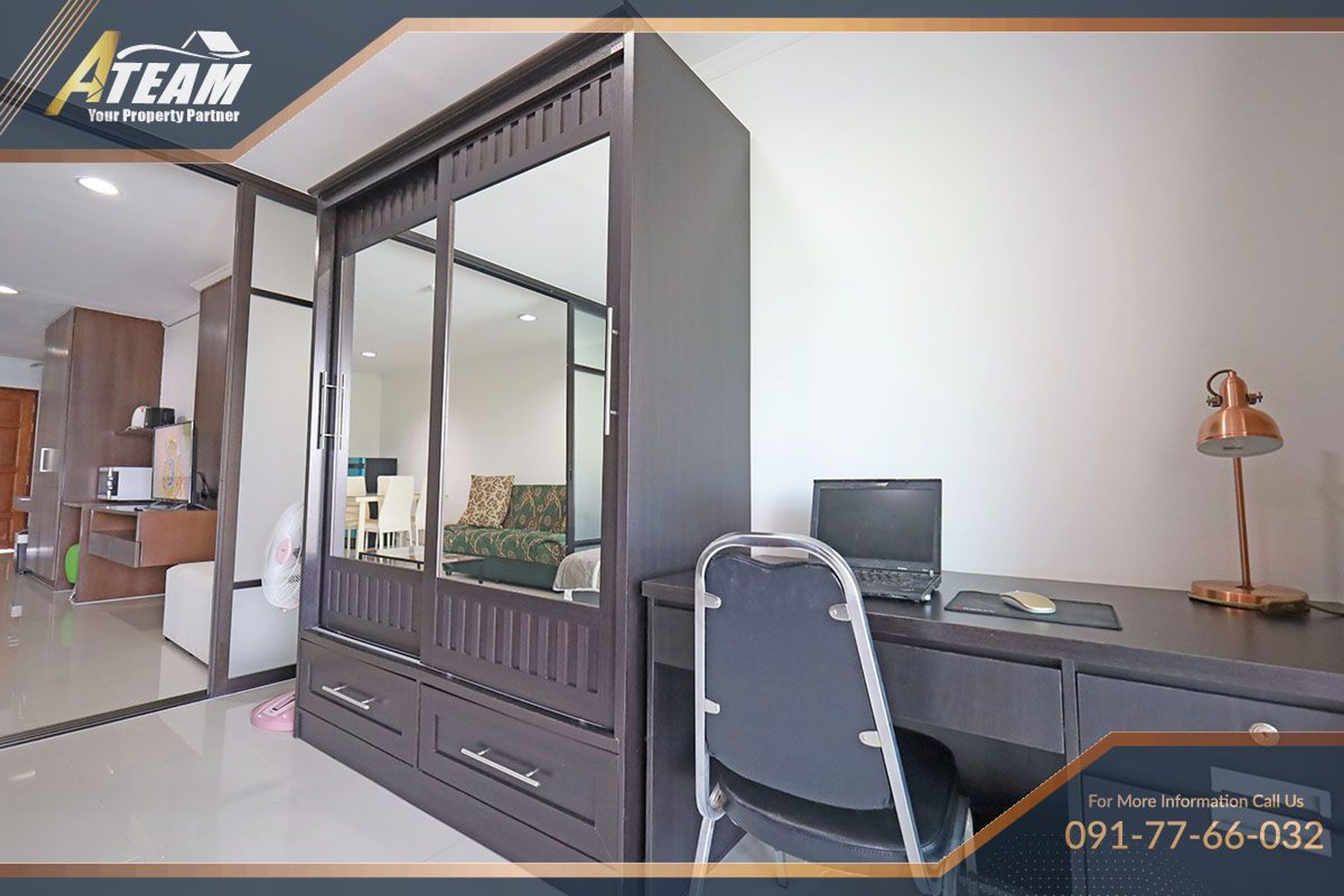 SALE ! Large 1BR in Baan Klang Hua Hin Condominium thumbnail 12