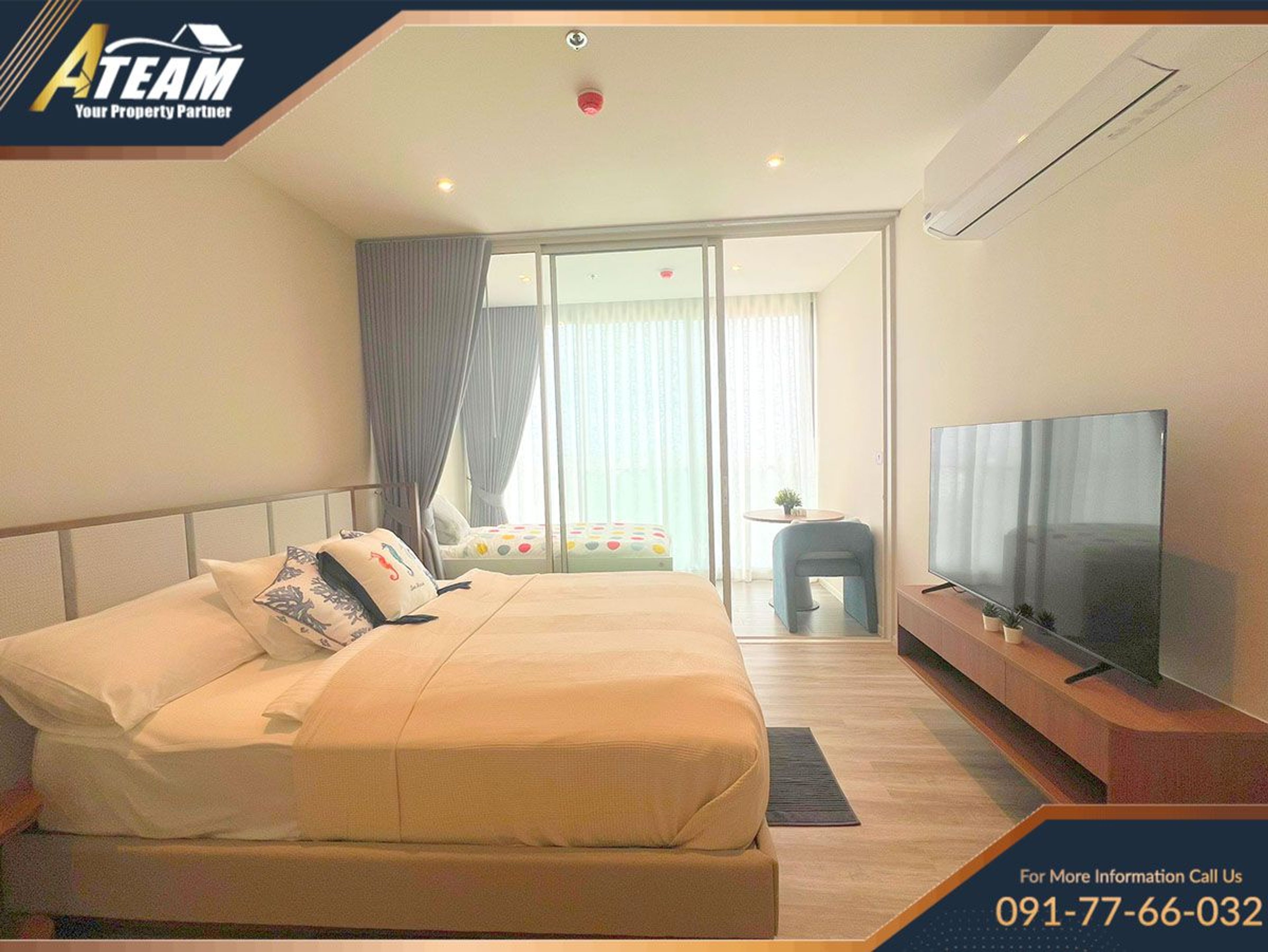 Sea View Condo at Vehha Hua Hin on 10th floor for rent  thumbnail 3