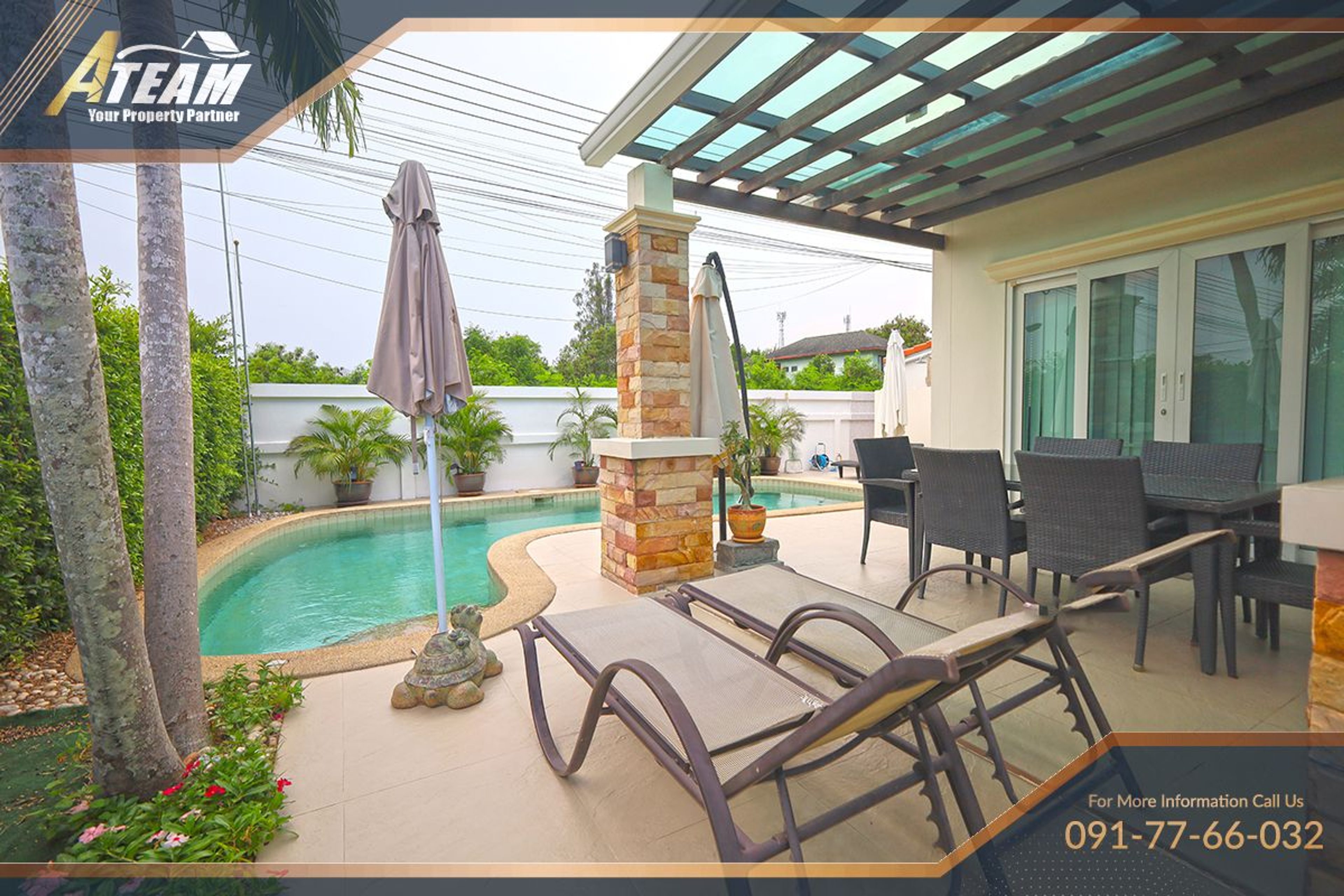 Corner 3-Bedroom Pool Villa for Sale – Orchid Paradise Homes, Hua Hin thumbnail 5