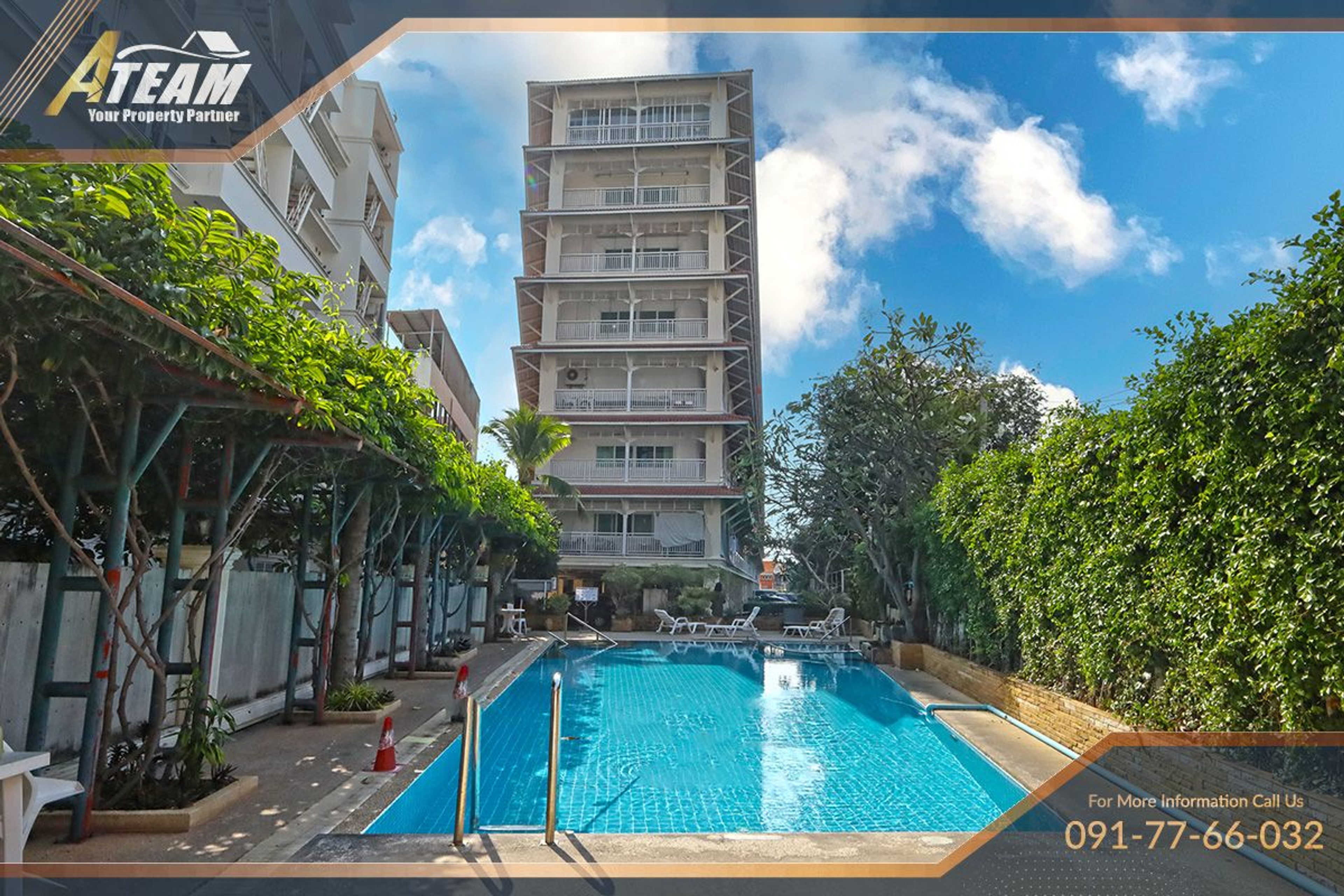 Fully Renovated 1 Bedroom 52 sqm in Hua Hin Center