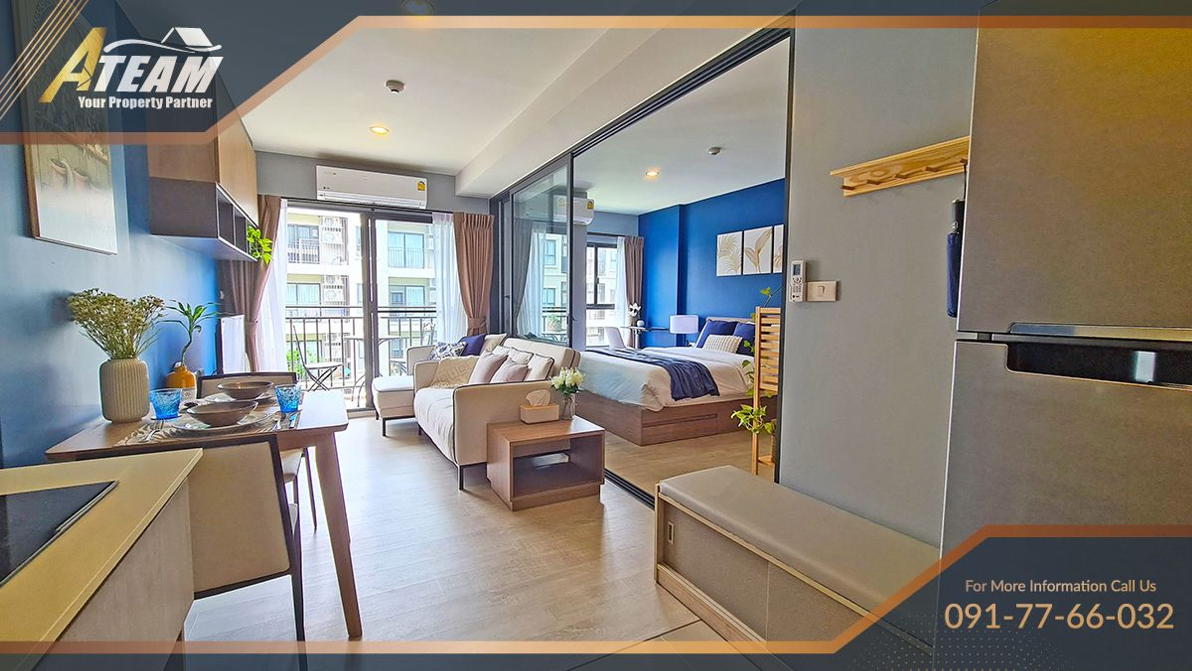 Apartment / Condo For Rent - - 1 Bedroom - 1 Bathroom - Price ฿19,000  thumbnail 4