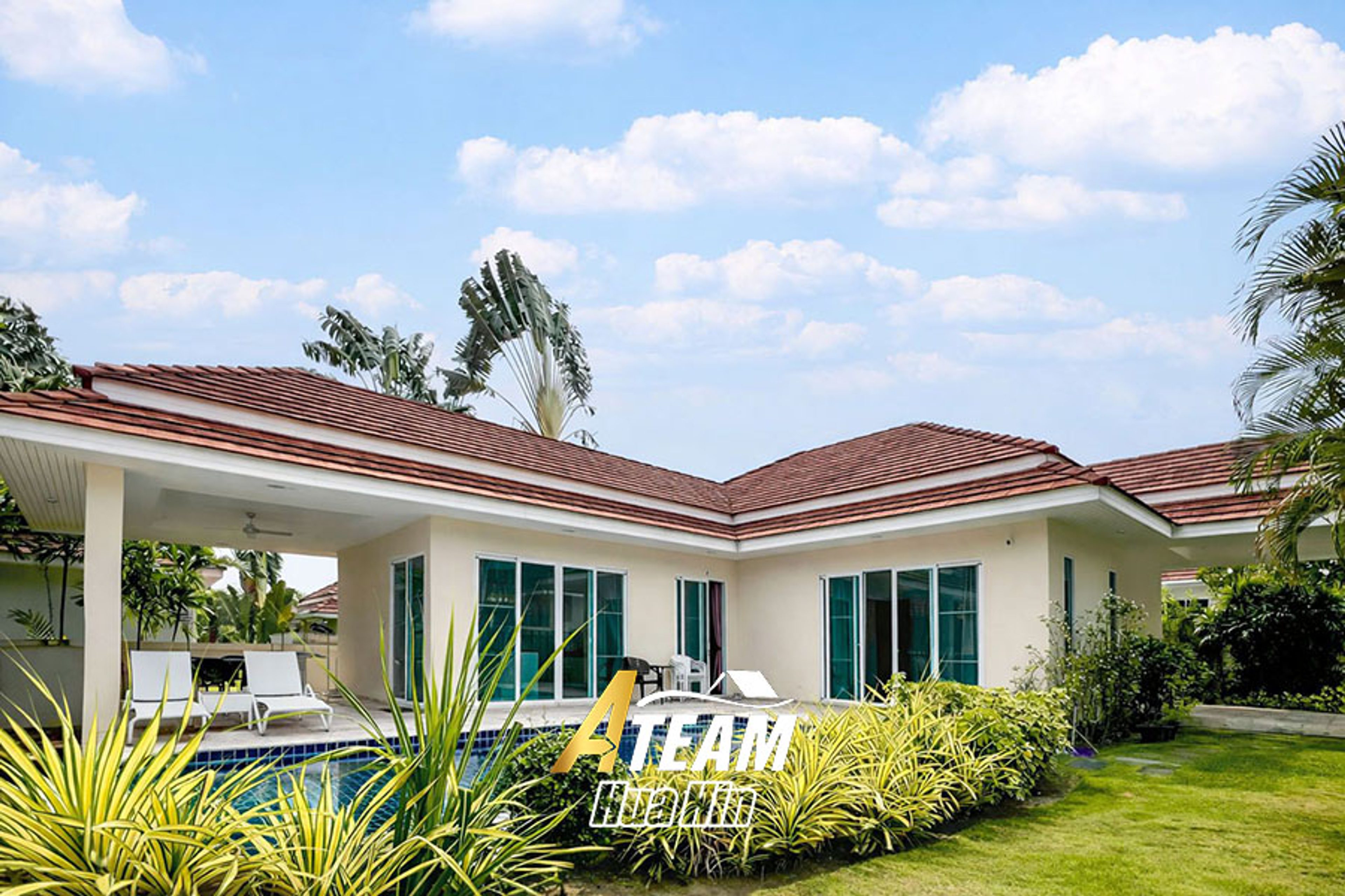 Pet-Friendly Pool Villa for Rent in Thap Tai, Hua Hin