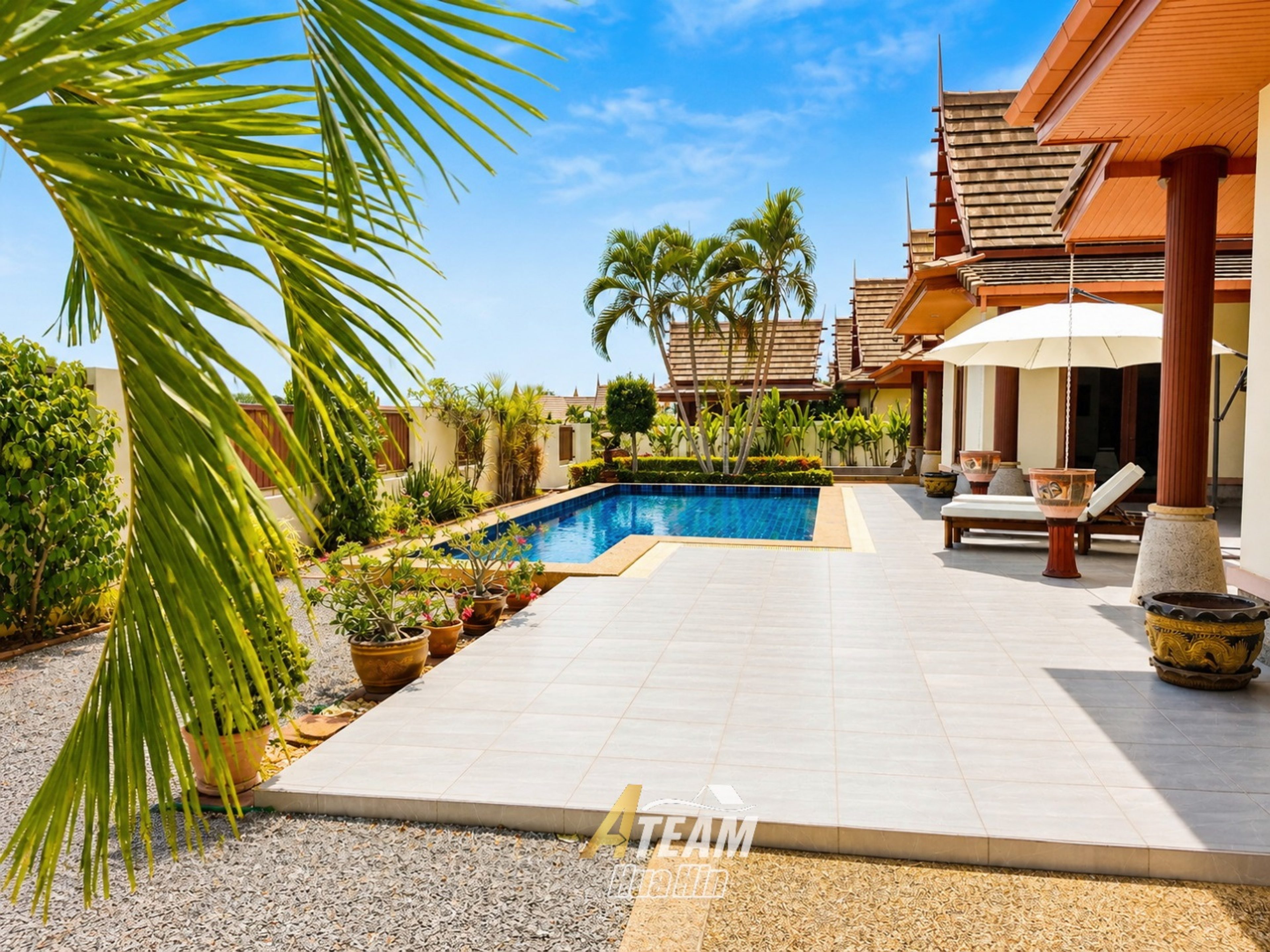Tropical Pool Villa on a Large  Land Plot thumbnail 10