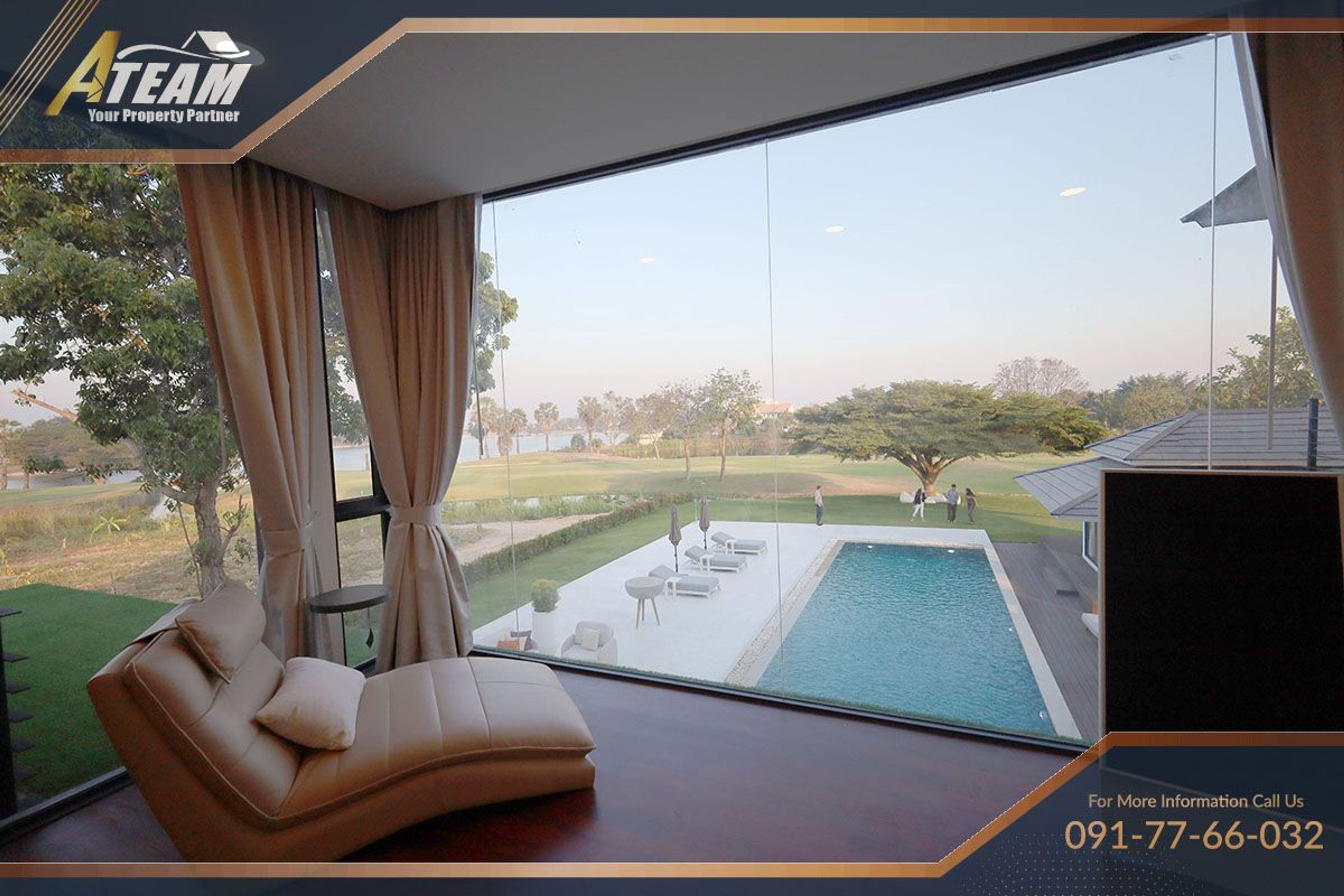  4-Bedroom, 5-Bathroom Luxury Pool Villa at Palm Hills Golf Course thumbnail 11