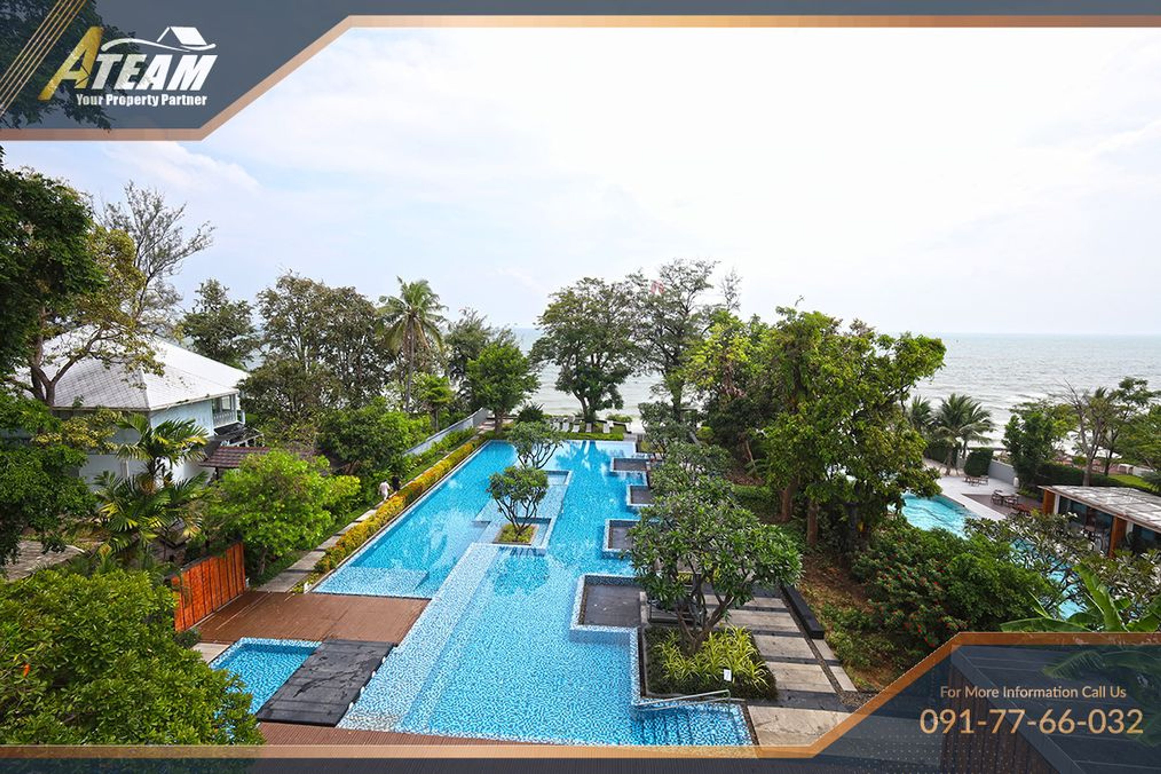 Beachfront Penthouse Opposite Market Village – Ban San Dao, Hua Hin thumbnail 15