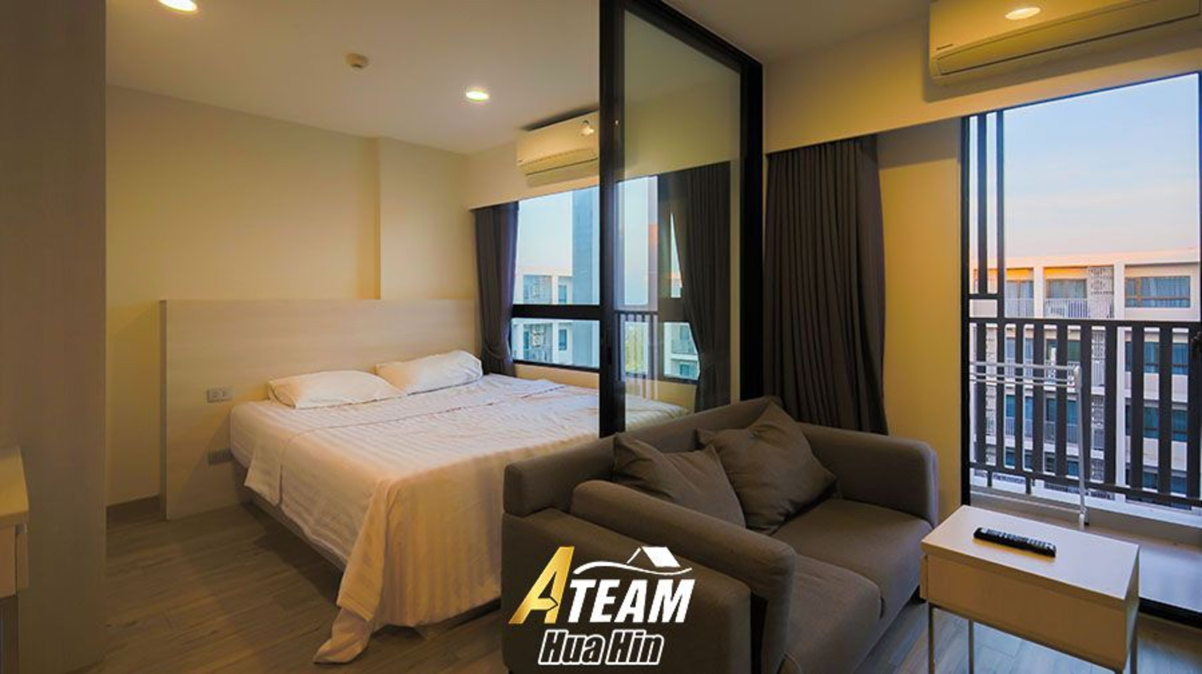 Modern 1-Bedroom  Pool View 2.5 M Dusit D2 Hua Hin  thumbnail 13