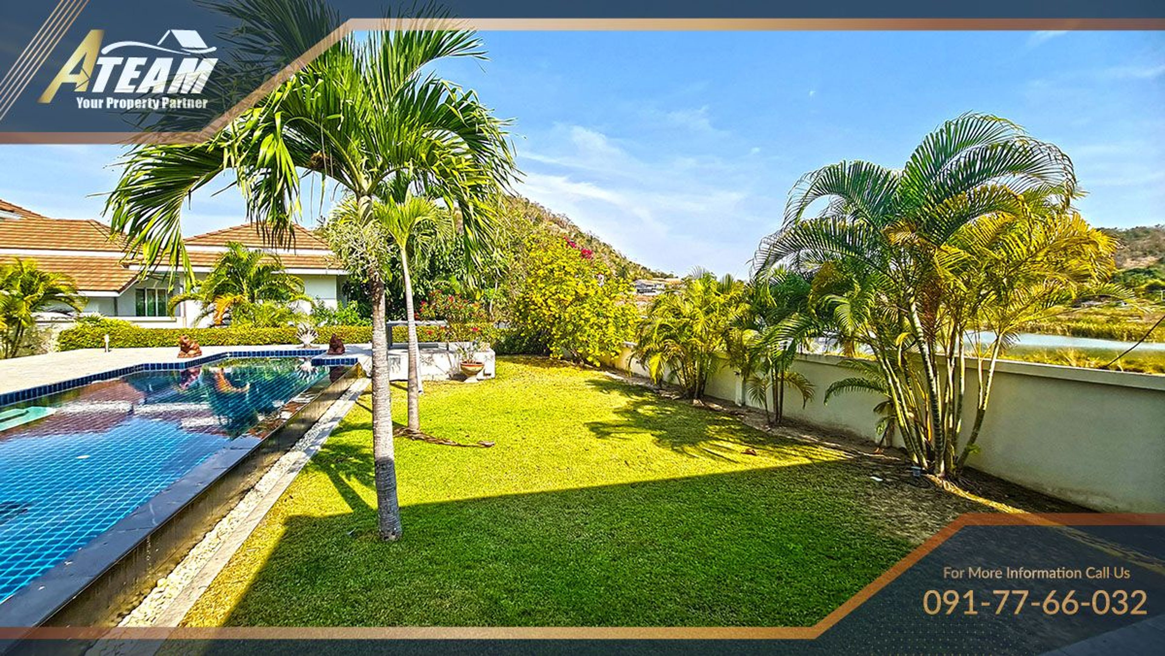 380 sqm, 3 Bedroom 3 Bathroom Poolvilla at Red Mountain Waterside, Hua thumbnail 33