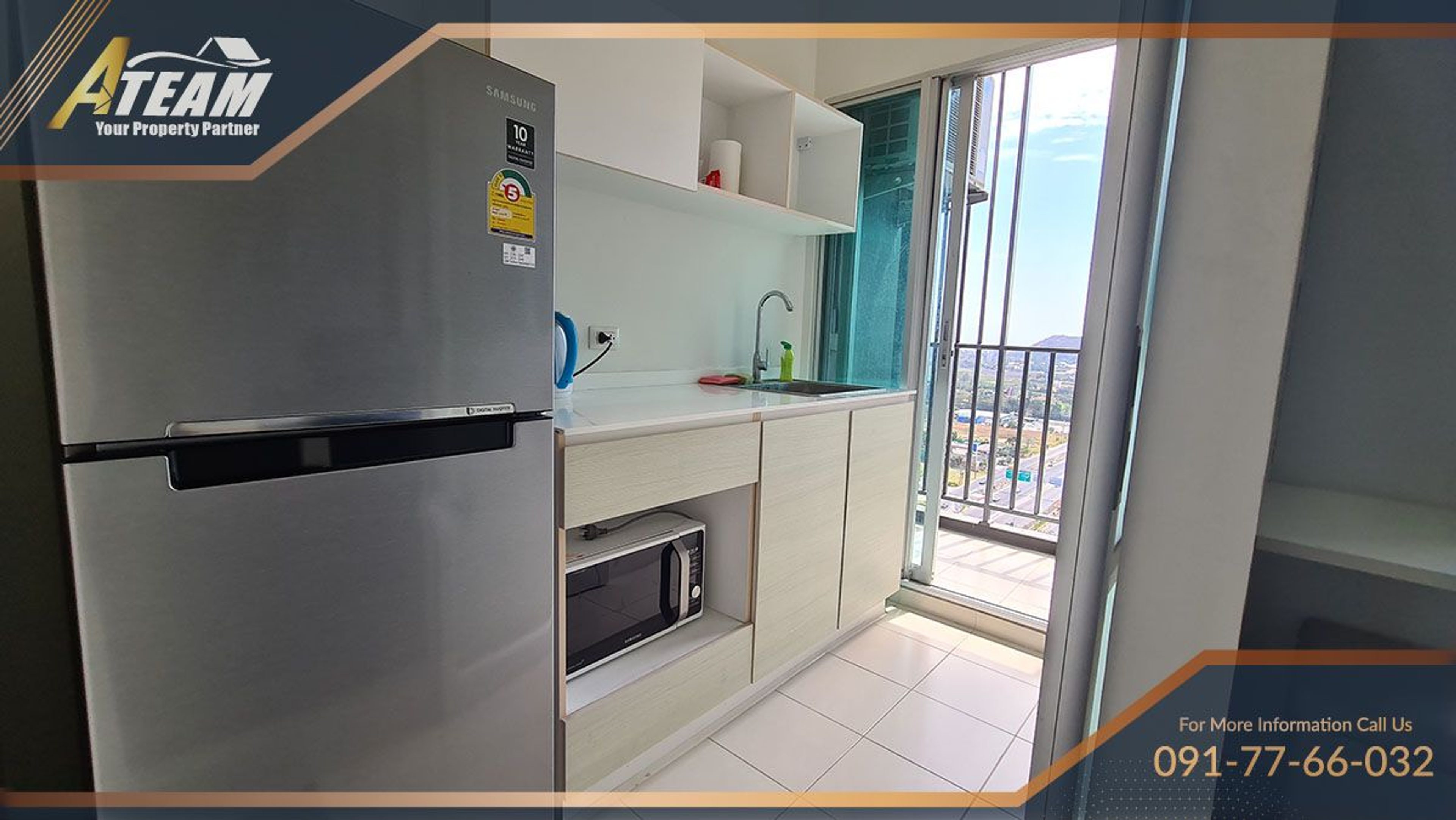Apartment / Condo For Rent - - 1 Bedroom - 1 Bathroom - Price ฿12,000  thumbnail 9