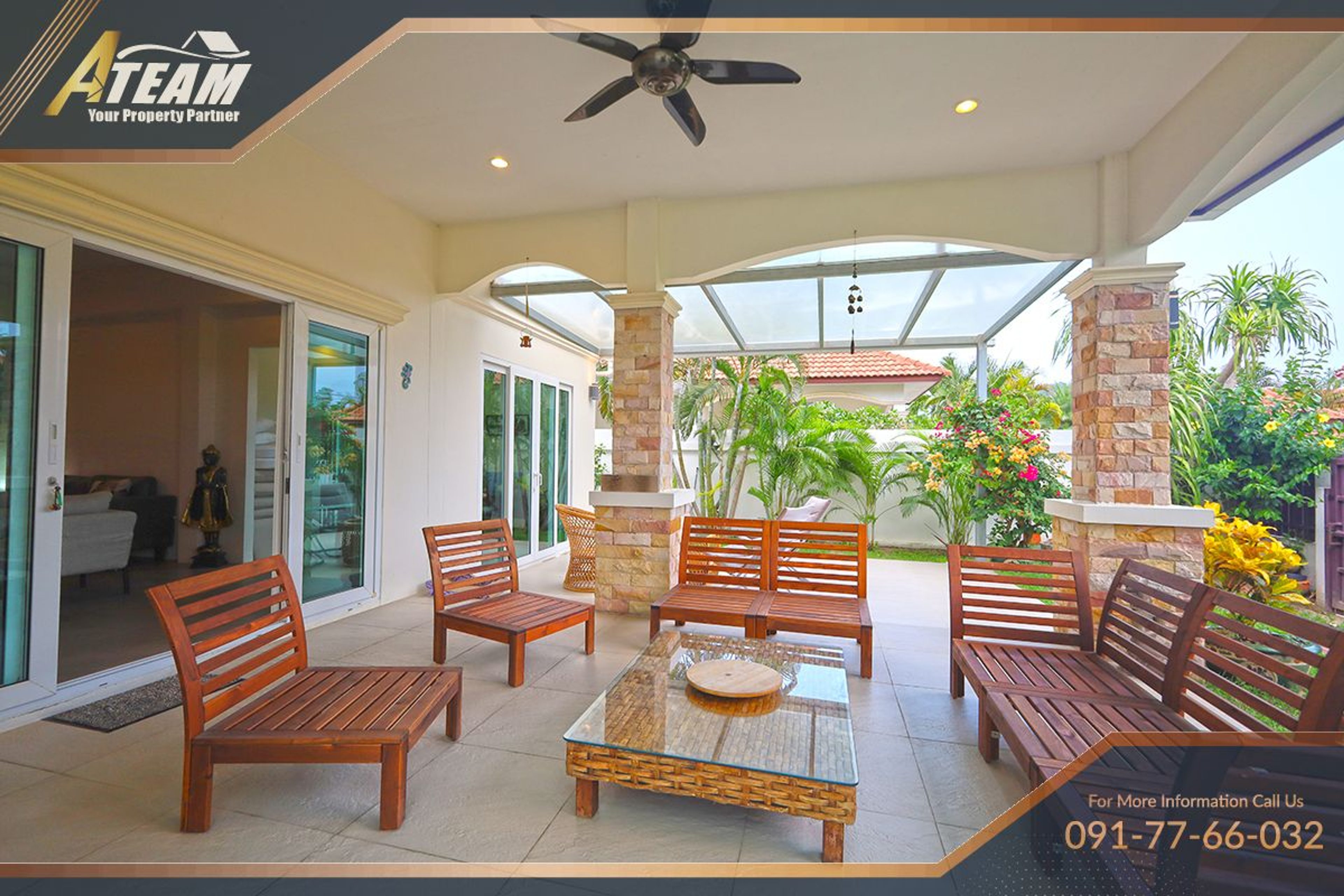 Corner 3-Bedroom Pool Villa for Sale – Orchid Paradise Homes, Hua Hin thumbnail 13