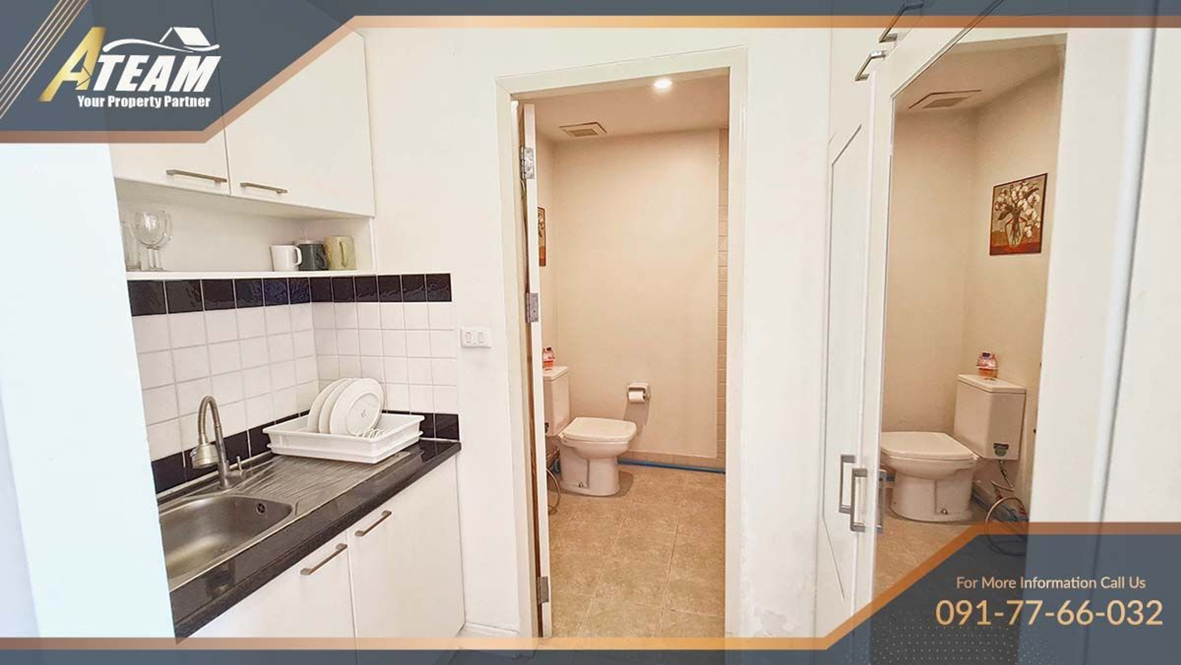 1 bedroom sea view 43 SQM condo in Flamme tree right City center thumbnail 12