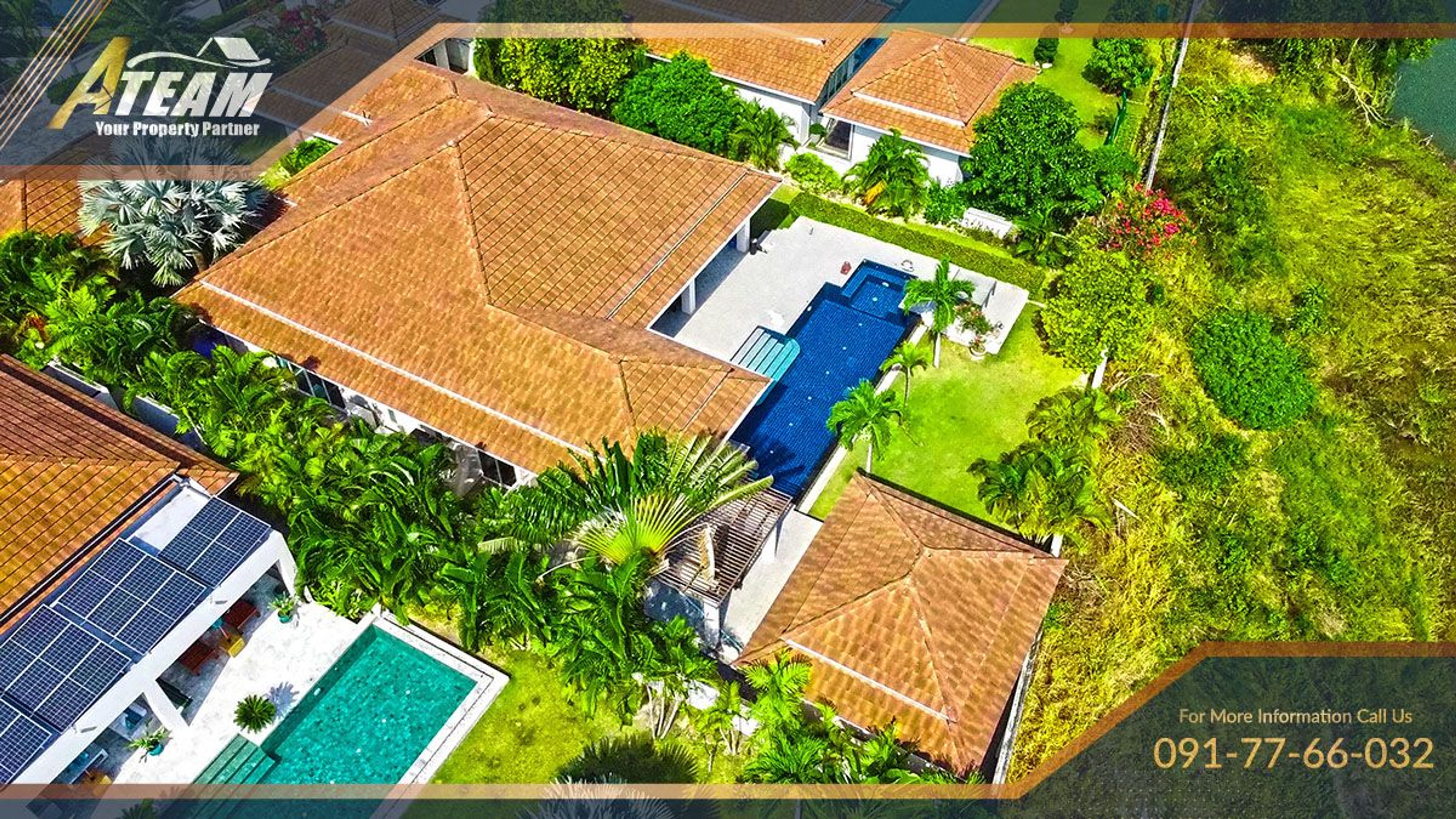 380 sqm, 3 Bedroom 3 Bathroom Poolvilla at Red Mountain Waterside, Hua thumbnail 3