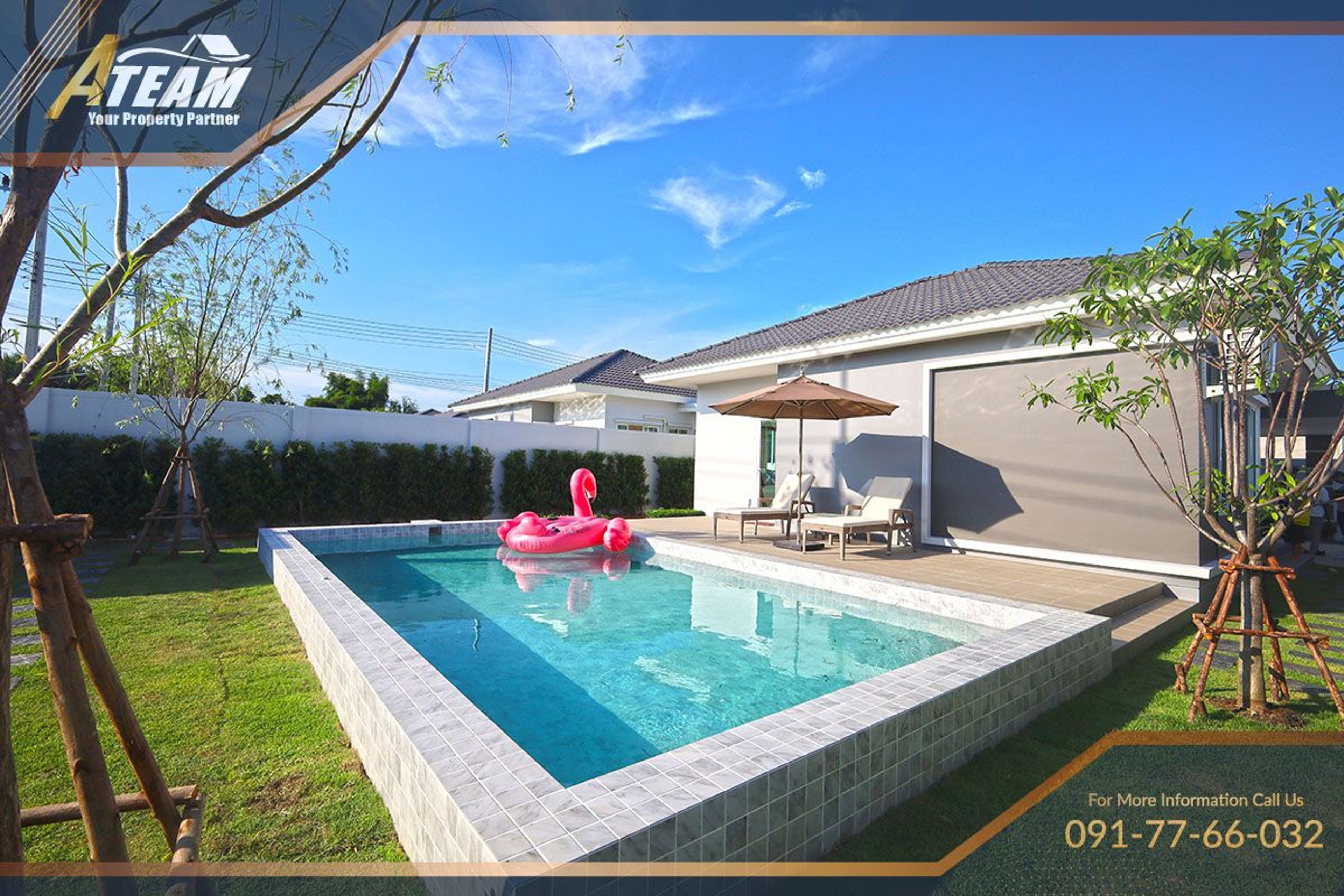 Fully Furnished 3-Bedroom Pool Villa for Sale in Hua Hin