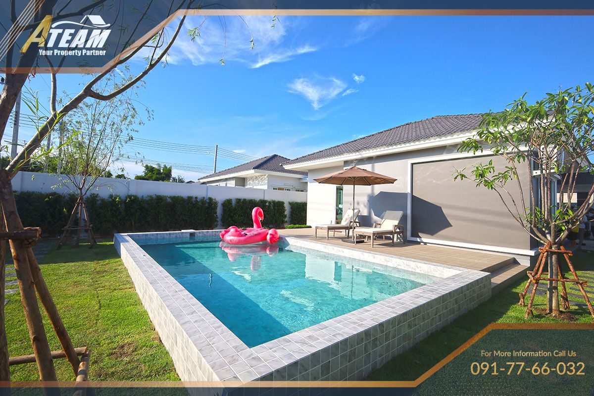 Fully Furnished 3-Bedroom Pool Villa for Sale in Hua Hin