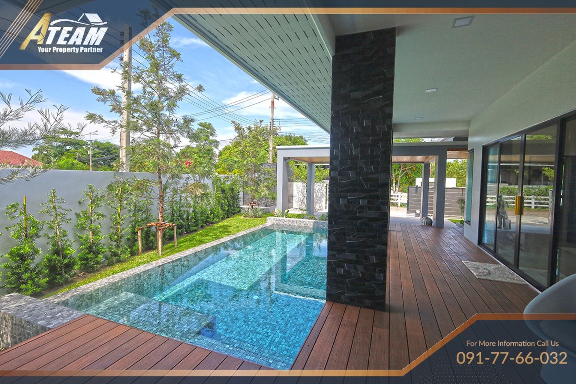 Villa de 3 chambres avec piscine à vendre à Hin Lek Fai, Hua Hin