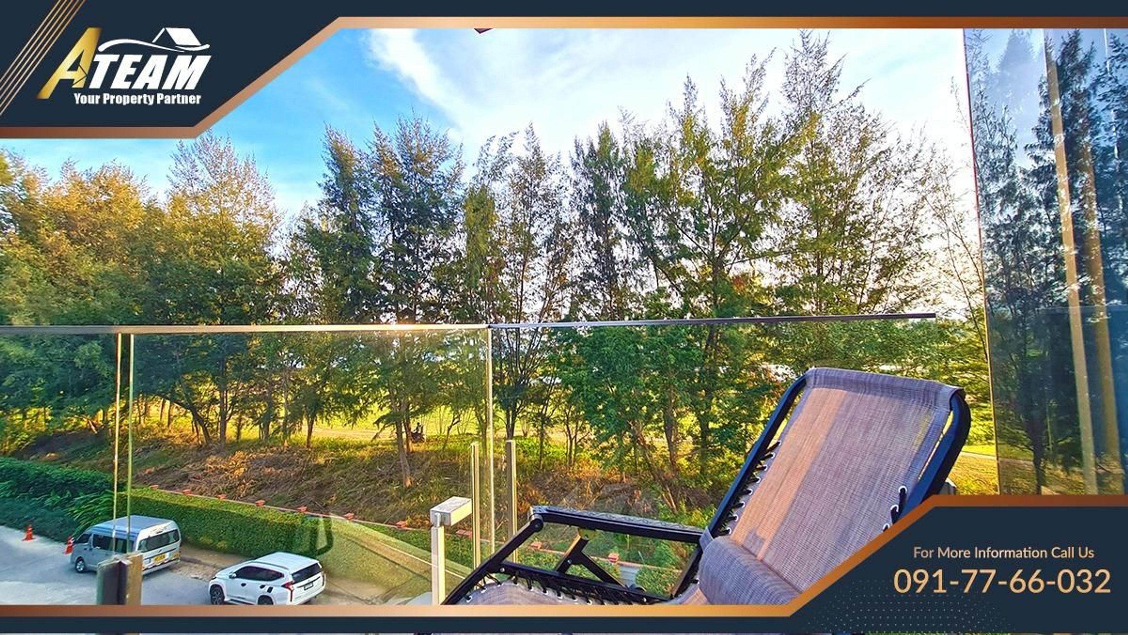 Modern 3 bed condo with golf view thumbnail 2