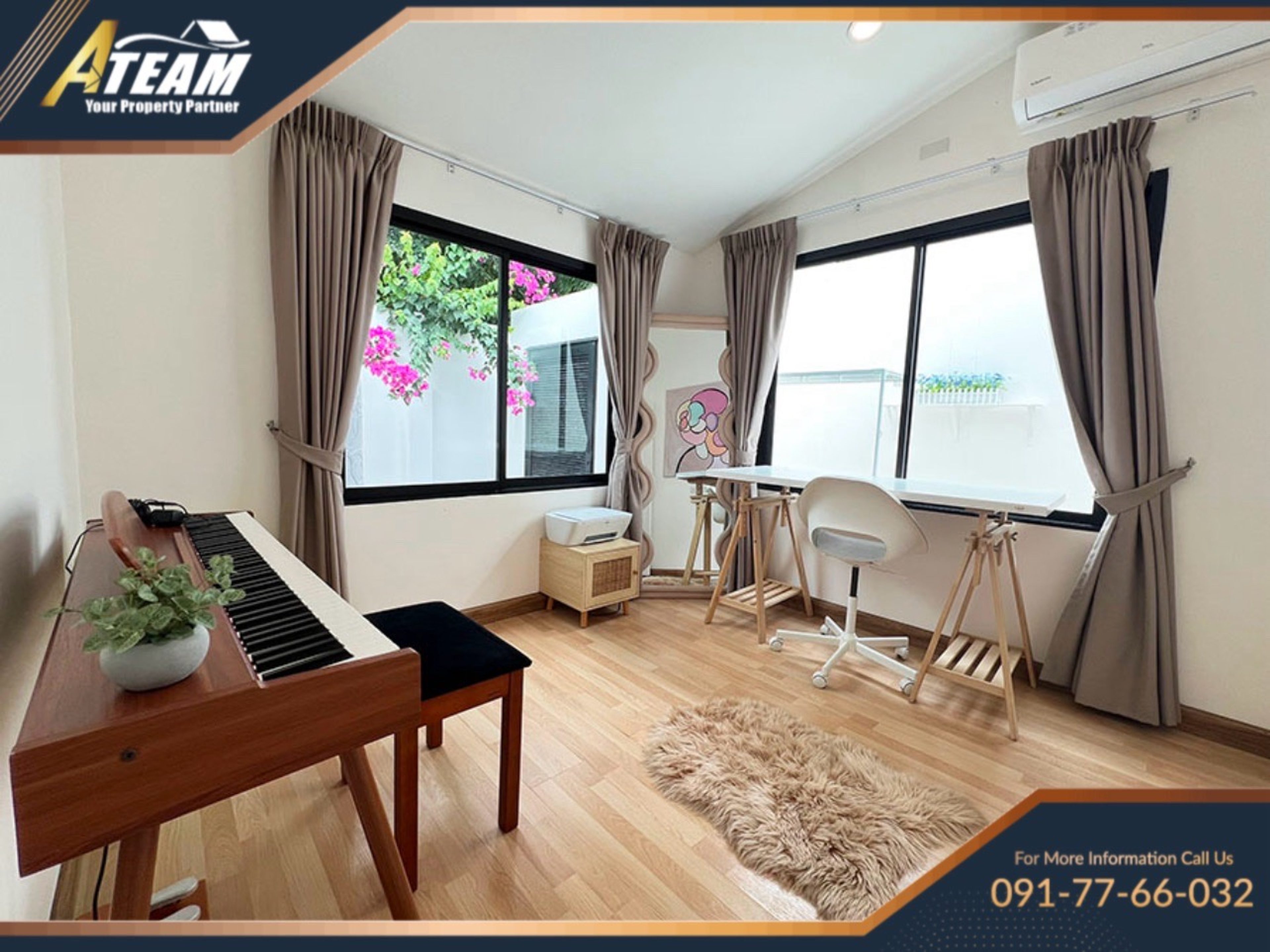 For rent Villa Bali, Soi 88 2 bedroom 2 bathroom 1 office room  thumbnail 6