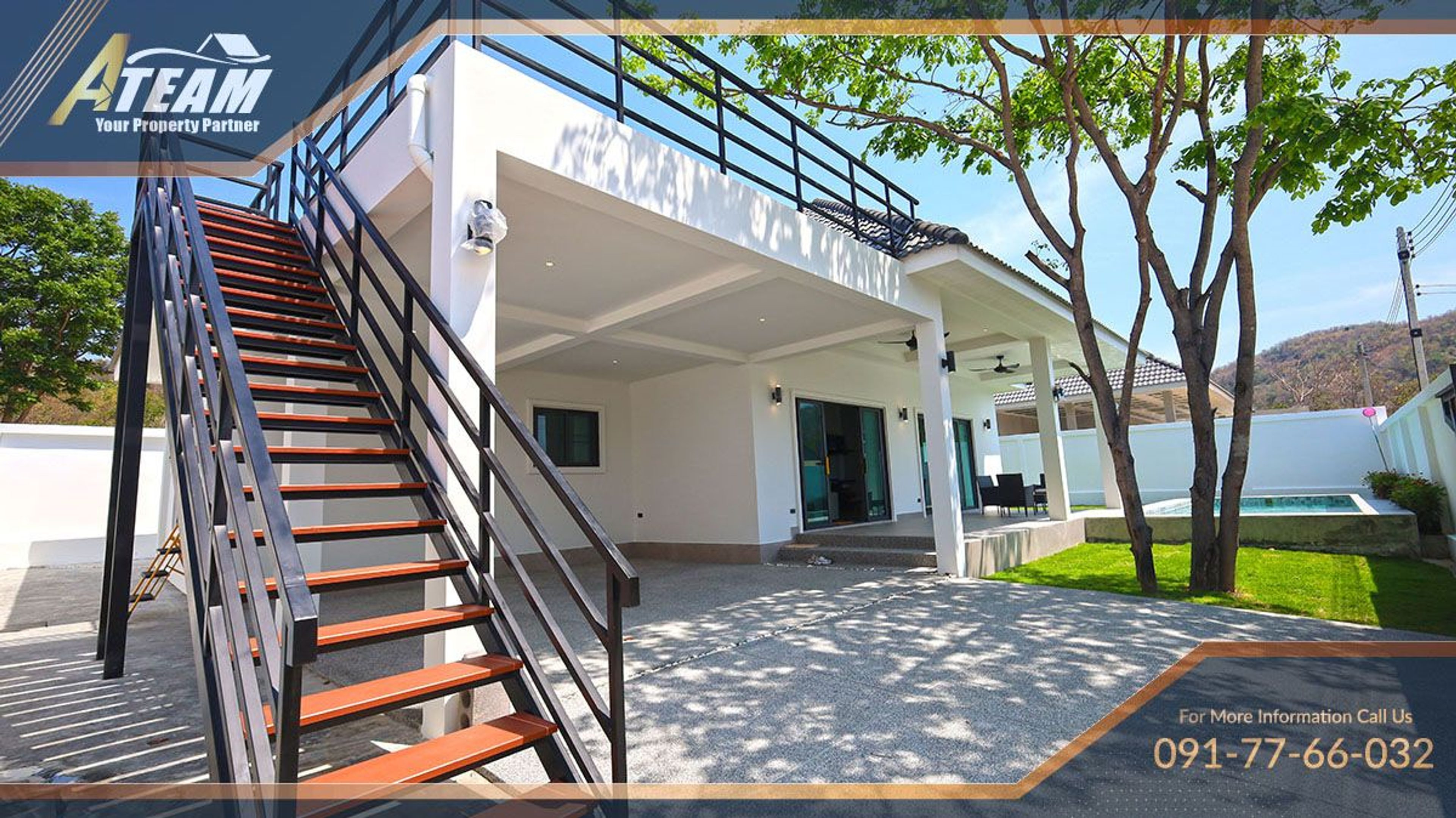 Brand New Modern Pool Villa in Hin Lek Fai with Stunning Mountain View thumbnail 5
