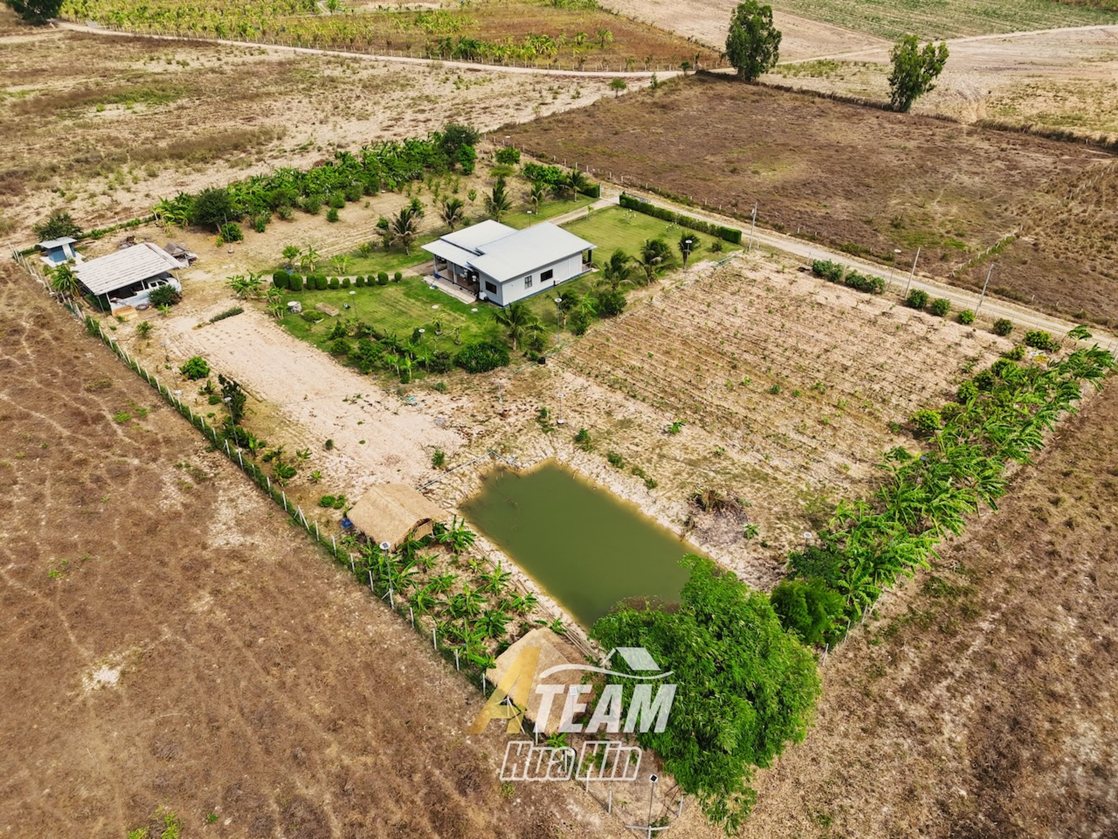 Peaceful Countryside Standalone House on 5 Rai Land in Sam Phraya  thumbnail 2