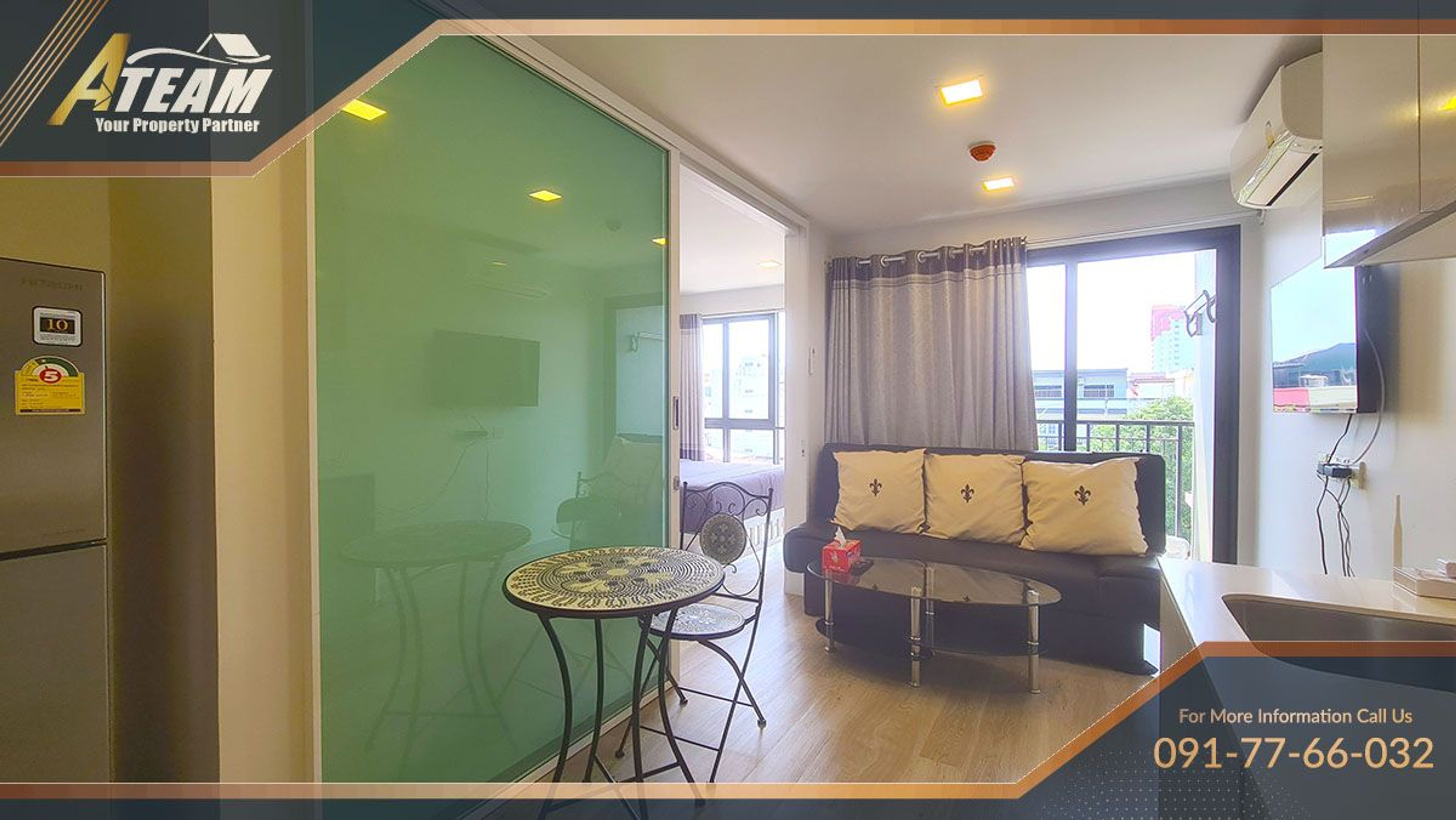 Apartment / Condo For Rent - - 1 Bedroom - 1 Bathroom - Price ฿15,000  thumbnail 5