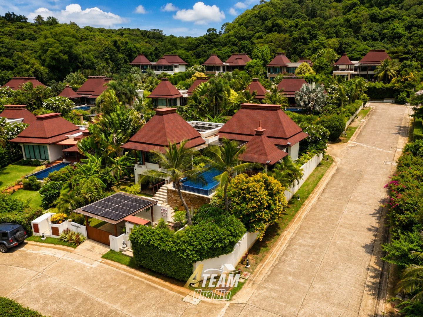 Spacious 3-Bedroom Pool Villa with Mountain Views – Panorama Village, Khao Tao