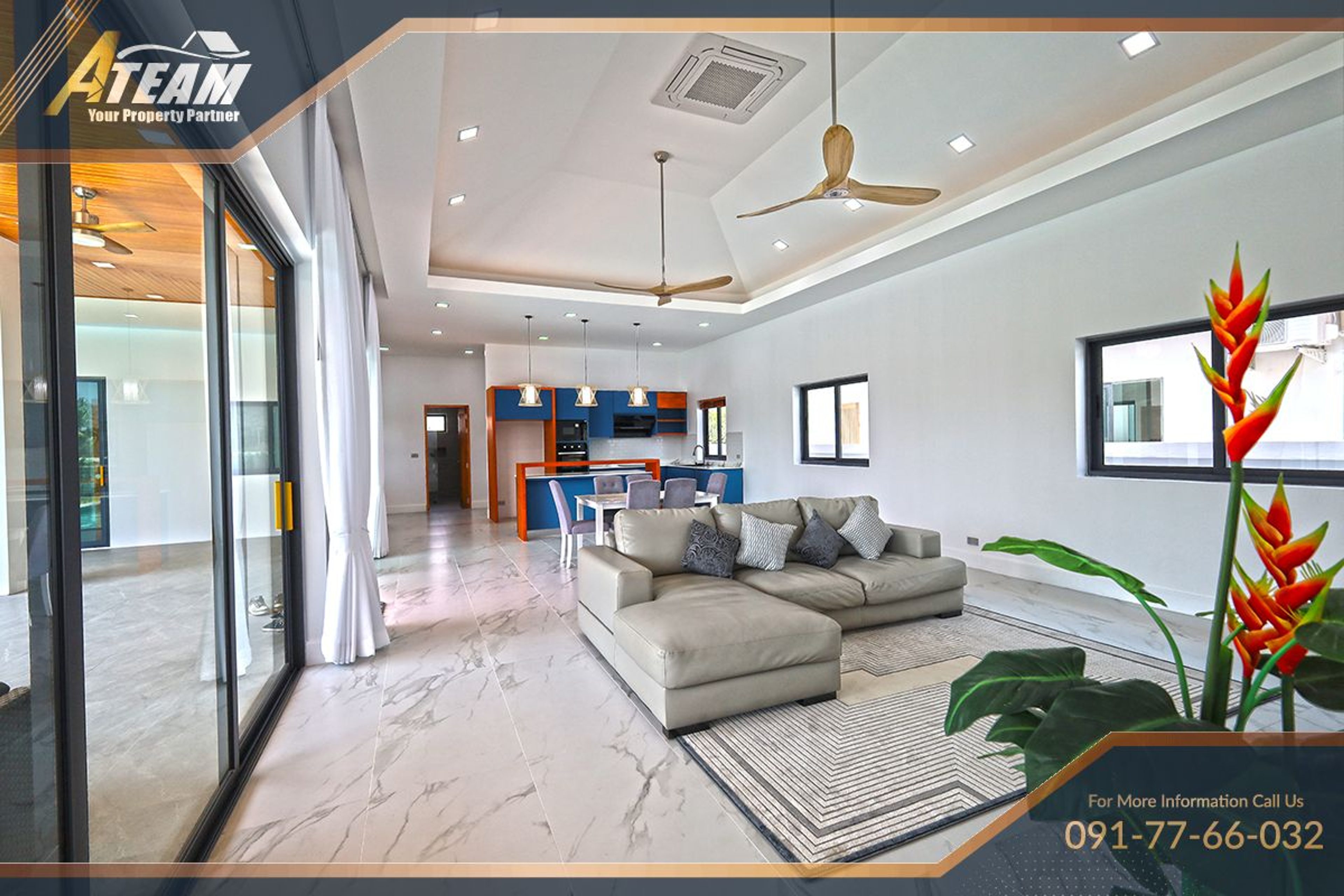 Stunning 4-Bedroom Villa with Panoramic Mountain Views - Soi 112 thumbnail 12