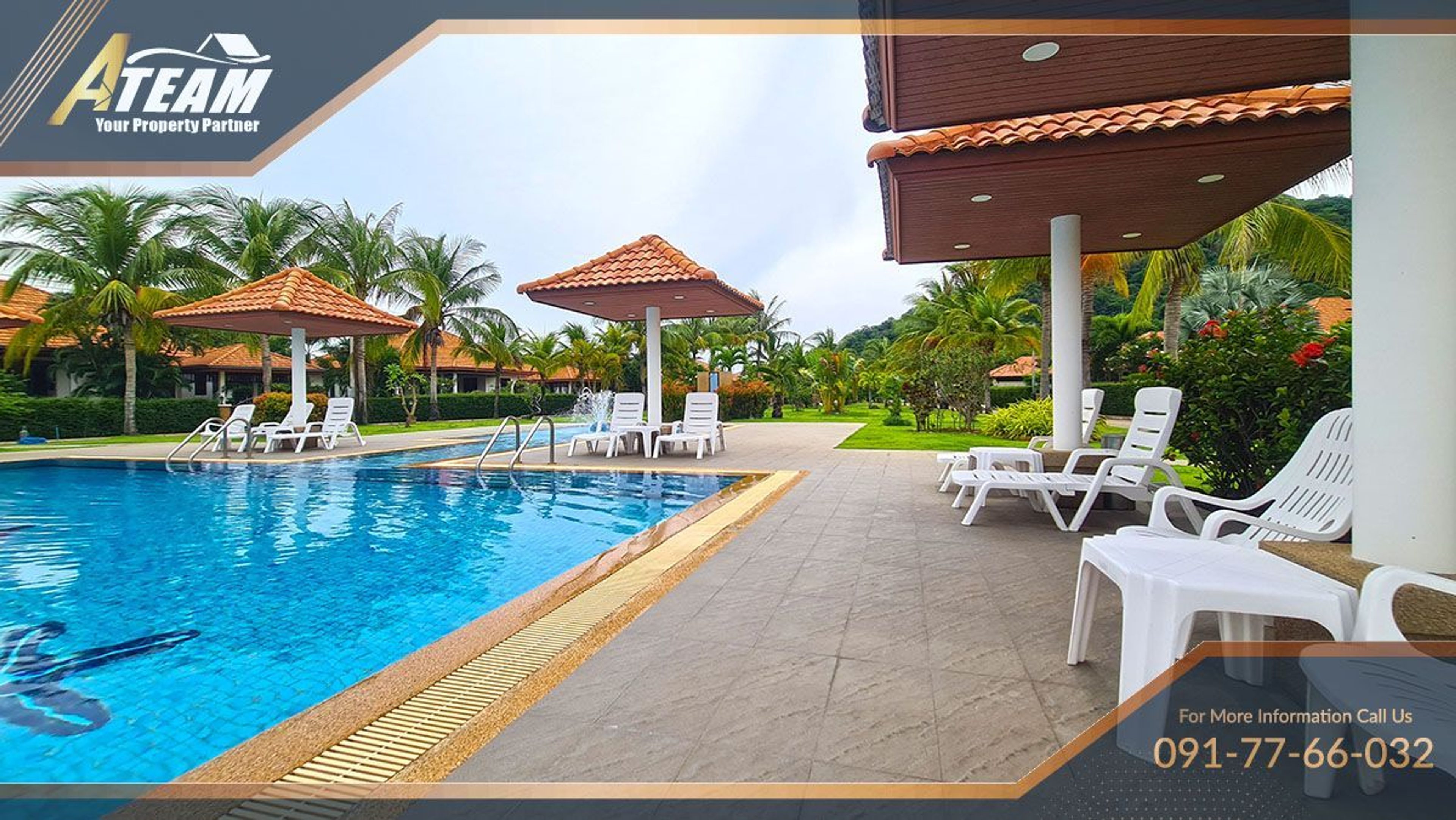 Charming house for sale overlooking the Khao Tao Mountains  thumbnail 28