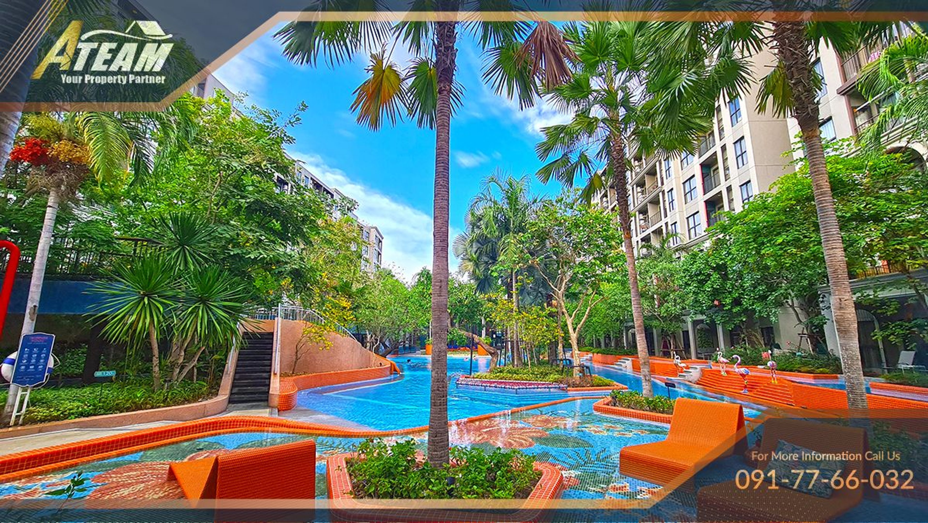 Apartment / Condo For Rent - - 1 Bedroom - 1 Bathroom - Price ฿12,000 