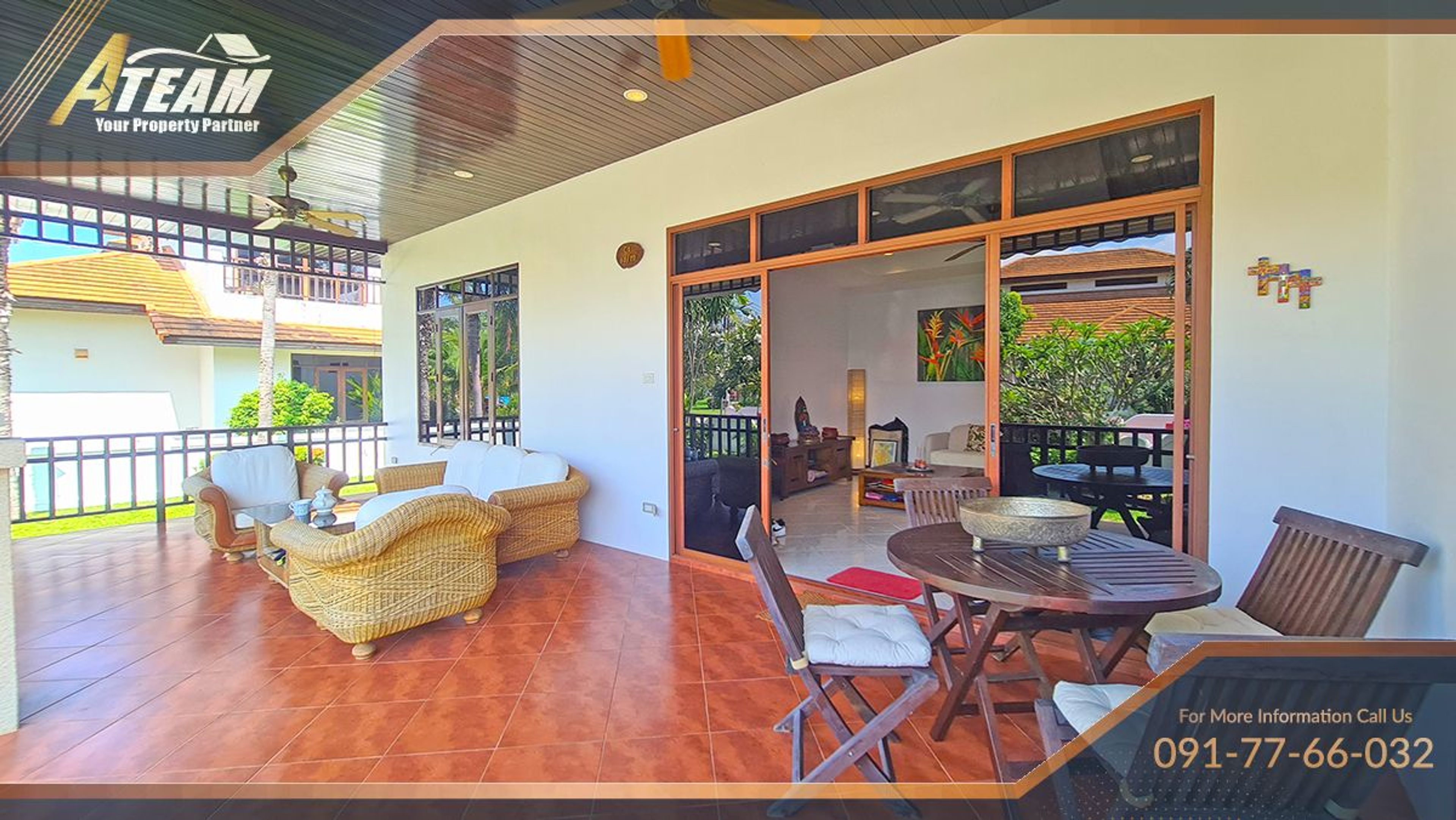 Mountain View Corner 3-Bedroom Villa for Sale in Manora Village, Khao  thumbnail 23