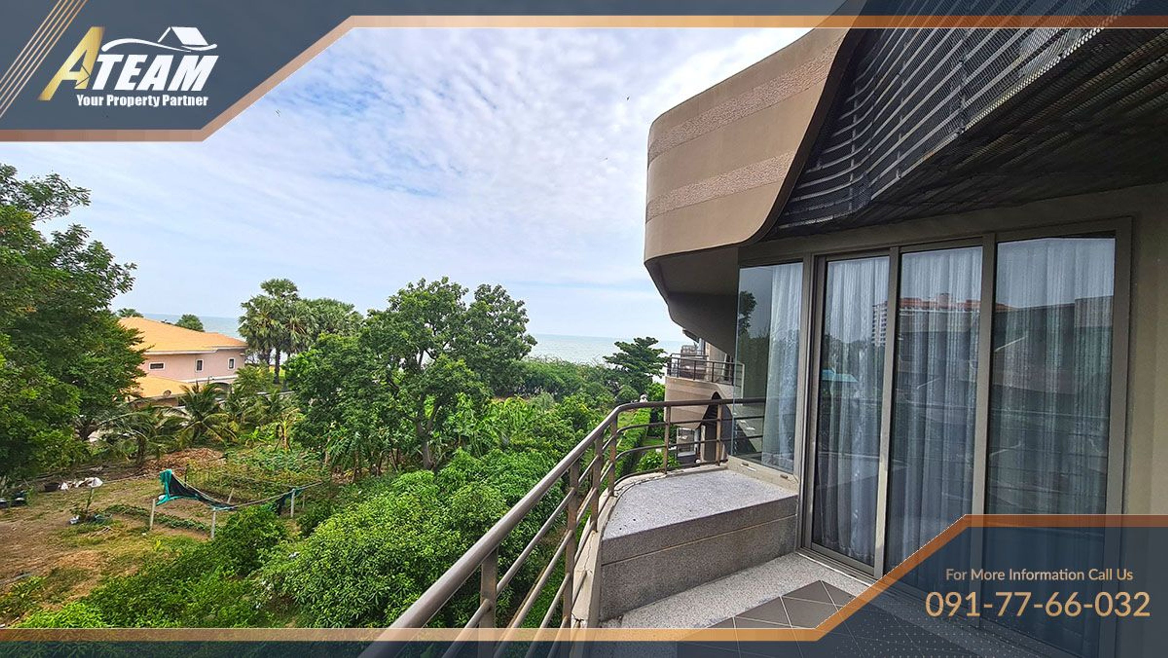 2 Bed beachfront condo with seav view in Baan San Ngam thumbnail 16
