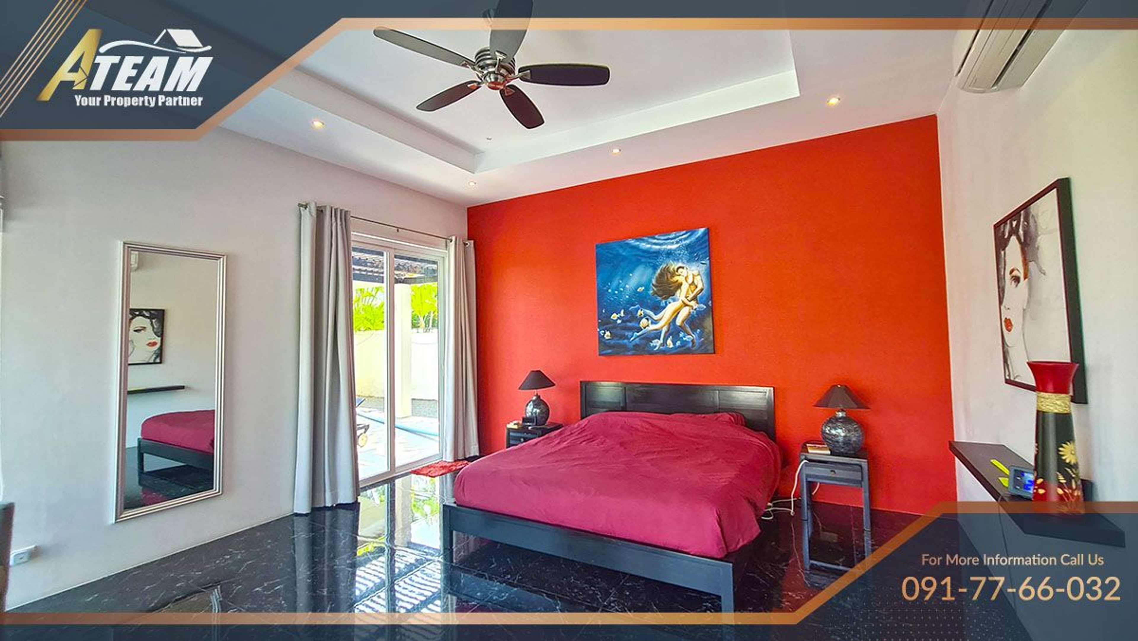 380 sqm, 3 Bedroom 3 Bathroom Poolvilla at Red Mountain Waterside, Hua thumbnail 9