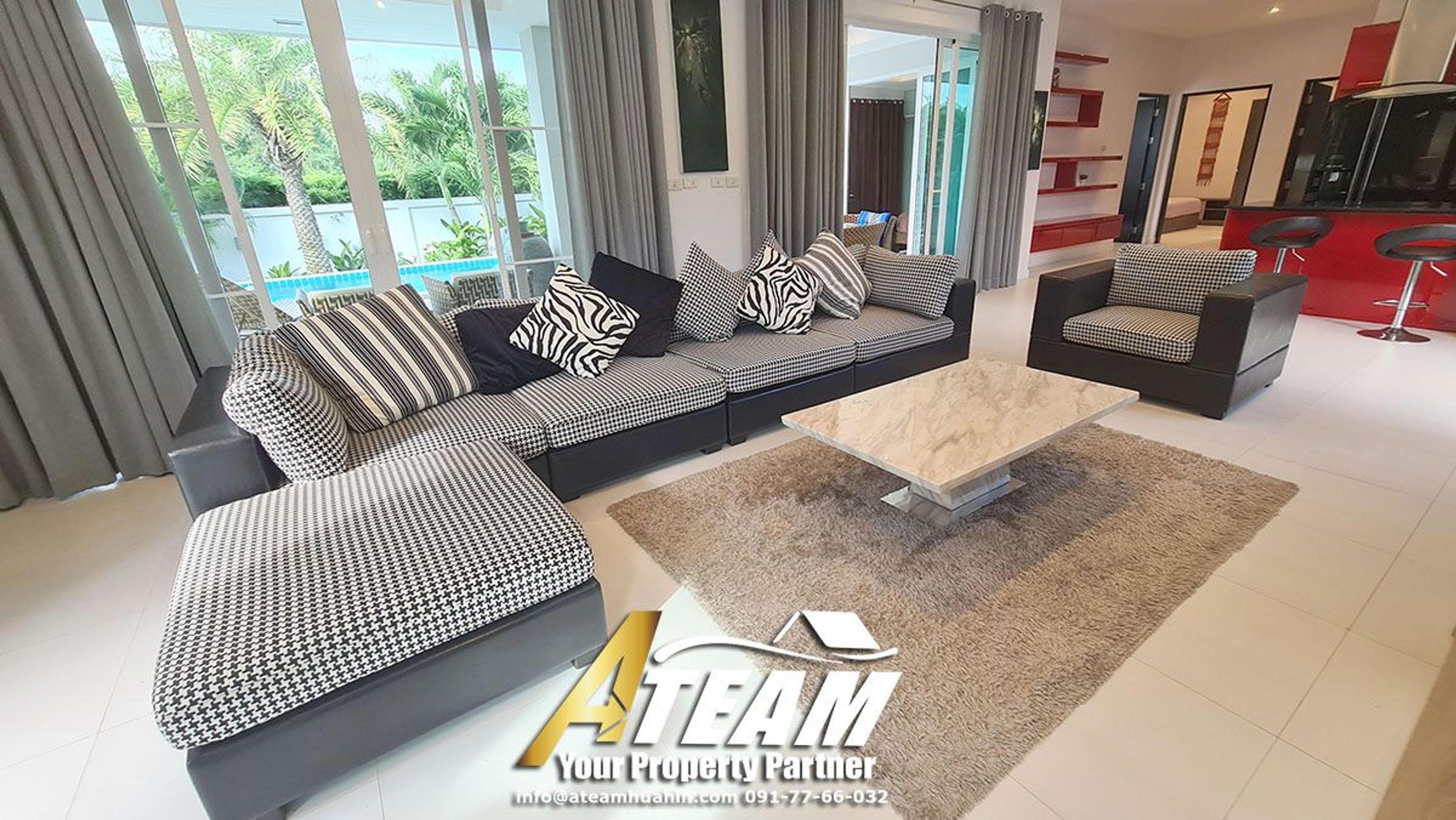 Comfortable 3-Bedroom Pool Villa for Rent in Woodlands Residences  thumbnail 8