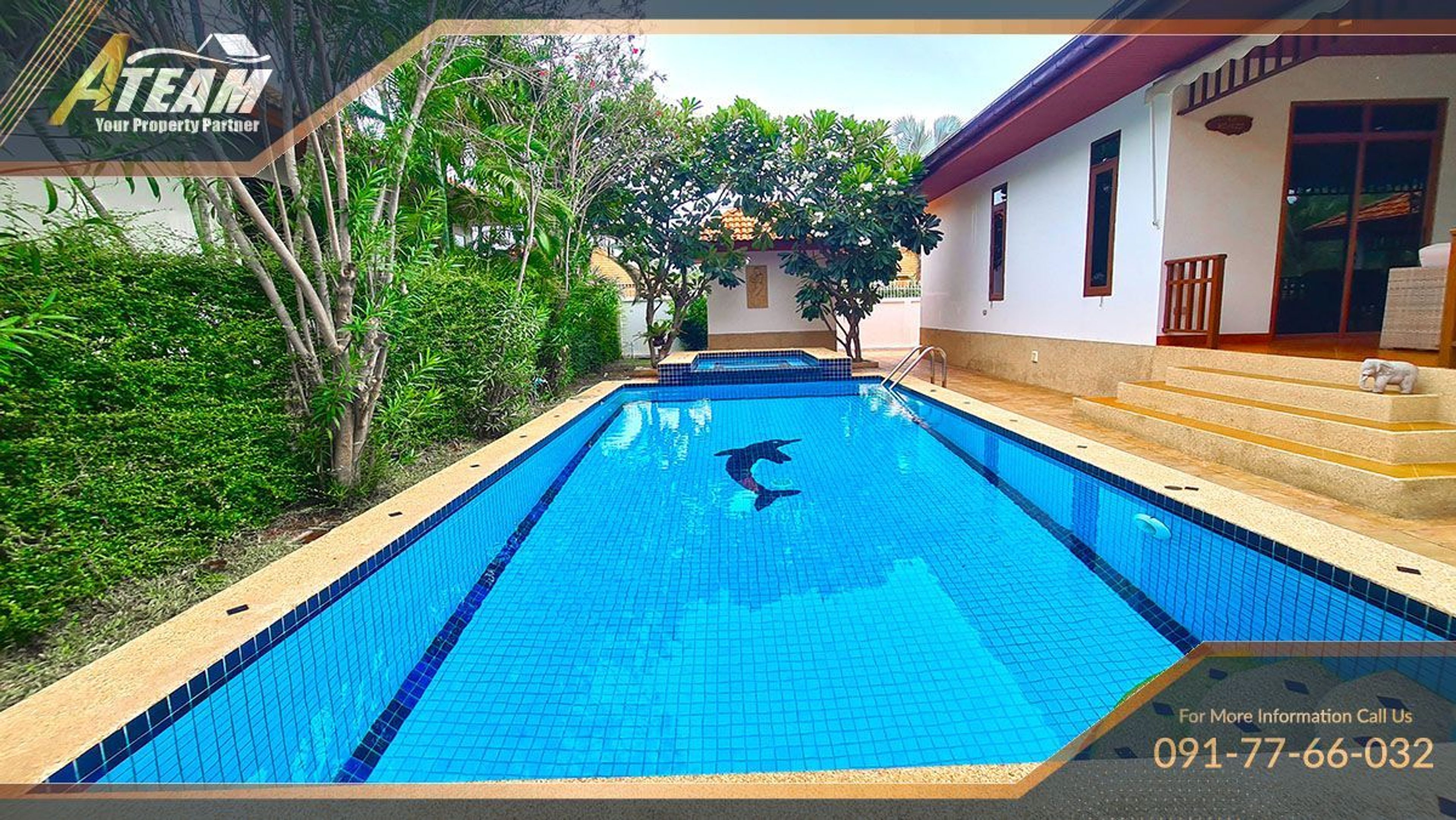 Charming house for sale overlooking the Khao Tao Mountains  thumbnail 36