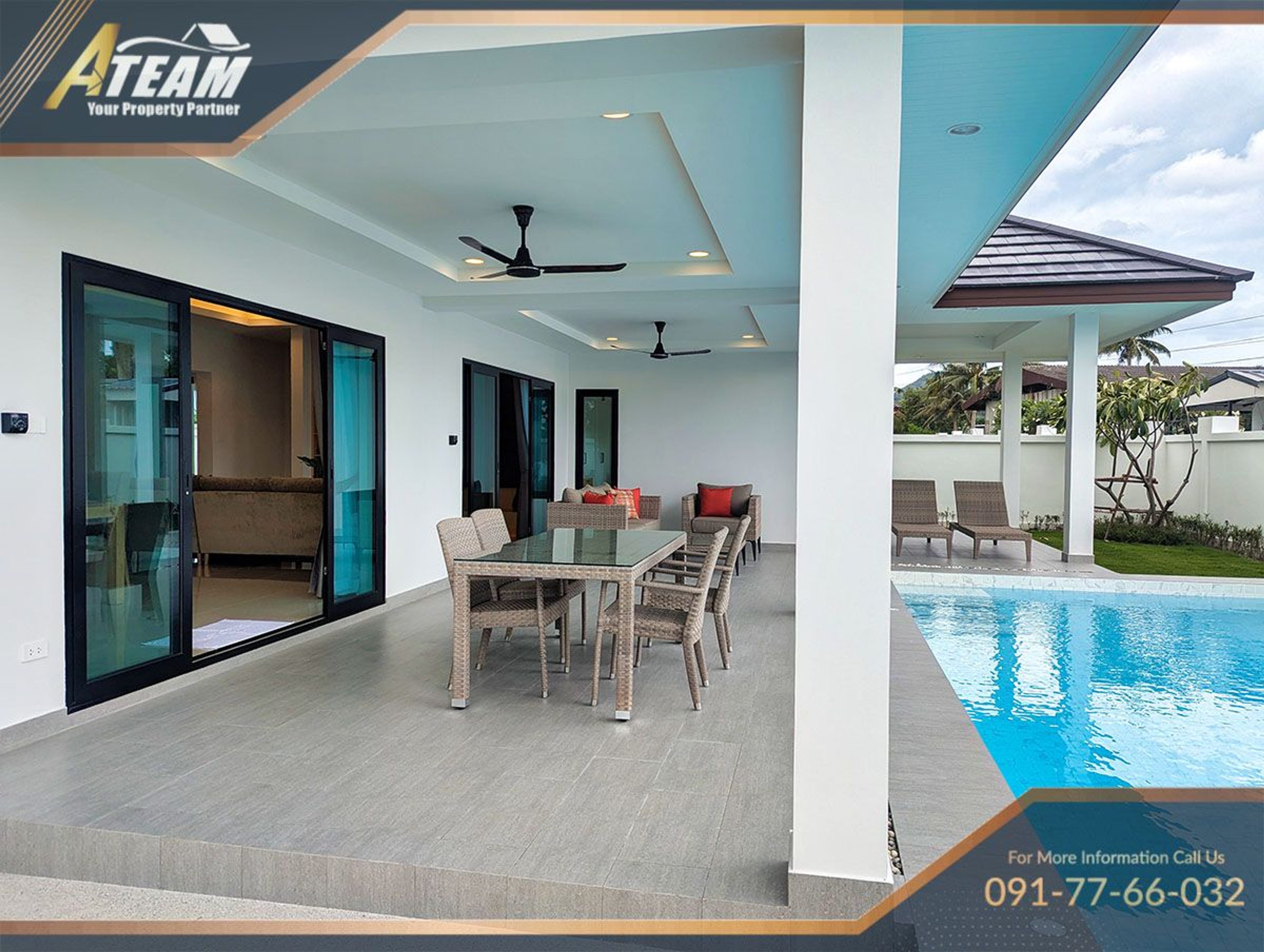 Modern 3 Bed 2 Bath  Pool Villa in convientient location (Type B)  thumbnail 26
