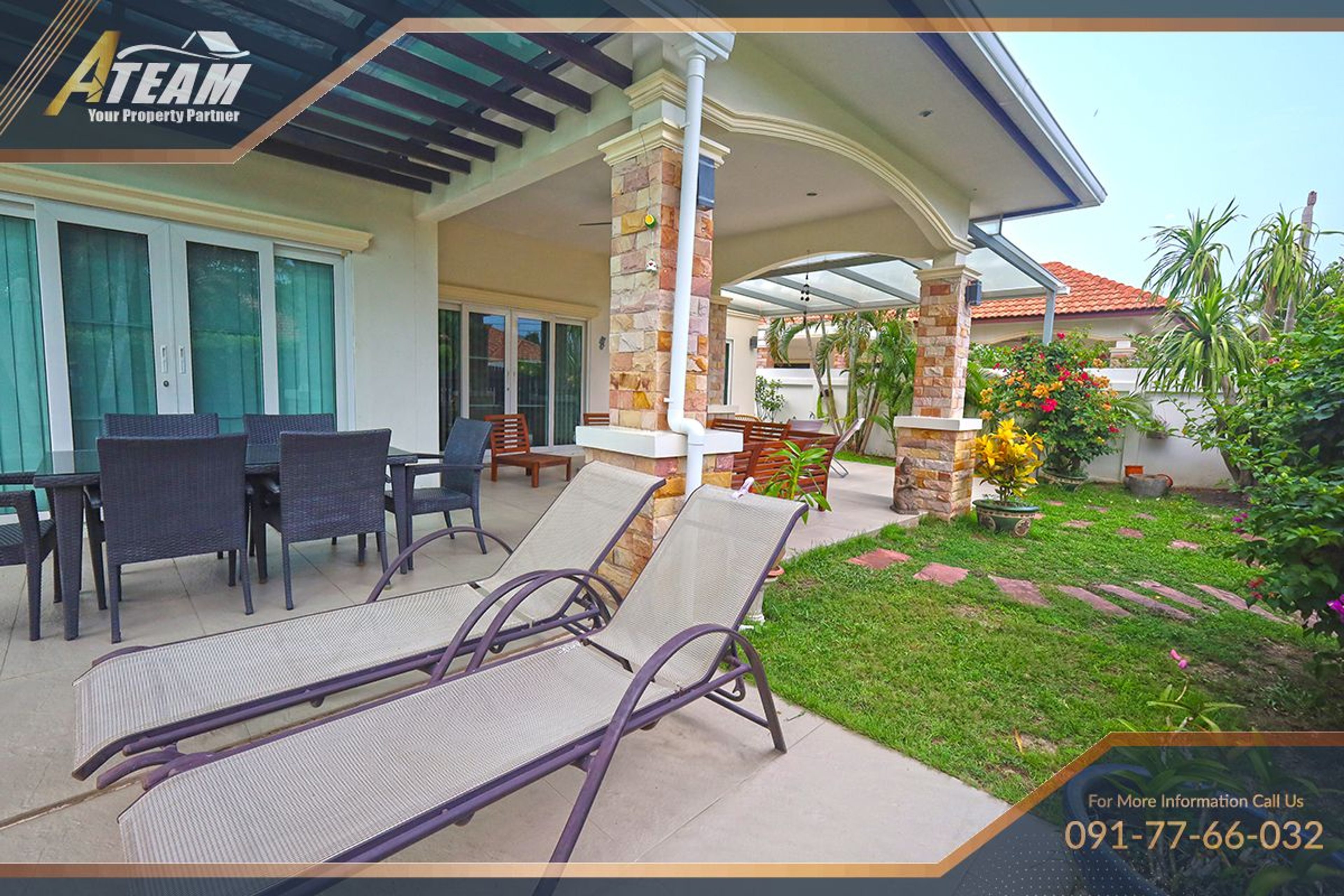 Corner 3-Bedroom Pool Villa for Sale – Orchid Paradise Homes, Hua Hin thumbnail 6