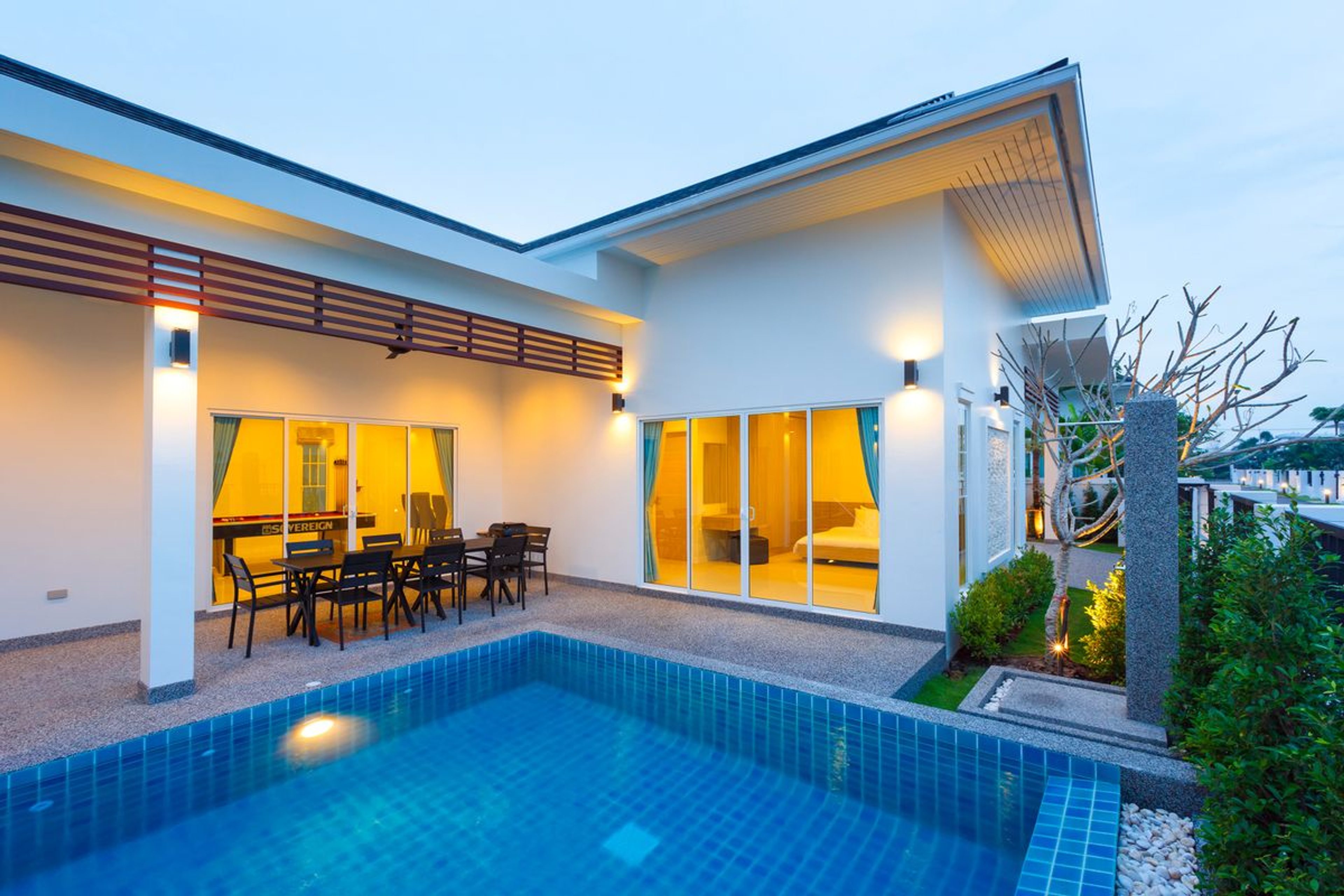 Beautiful 4 Bed 5 Bathroom Pool Villa at Sivana Gardens thumbnail 34