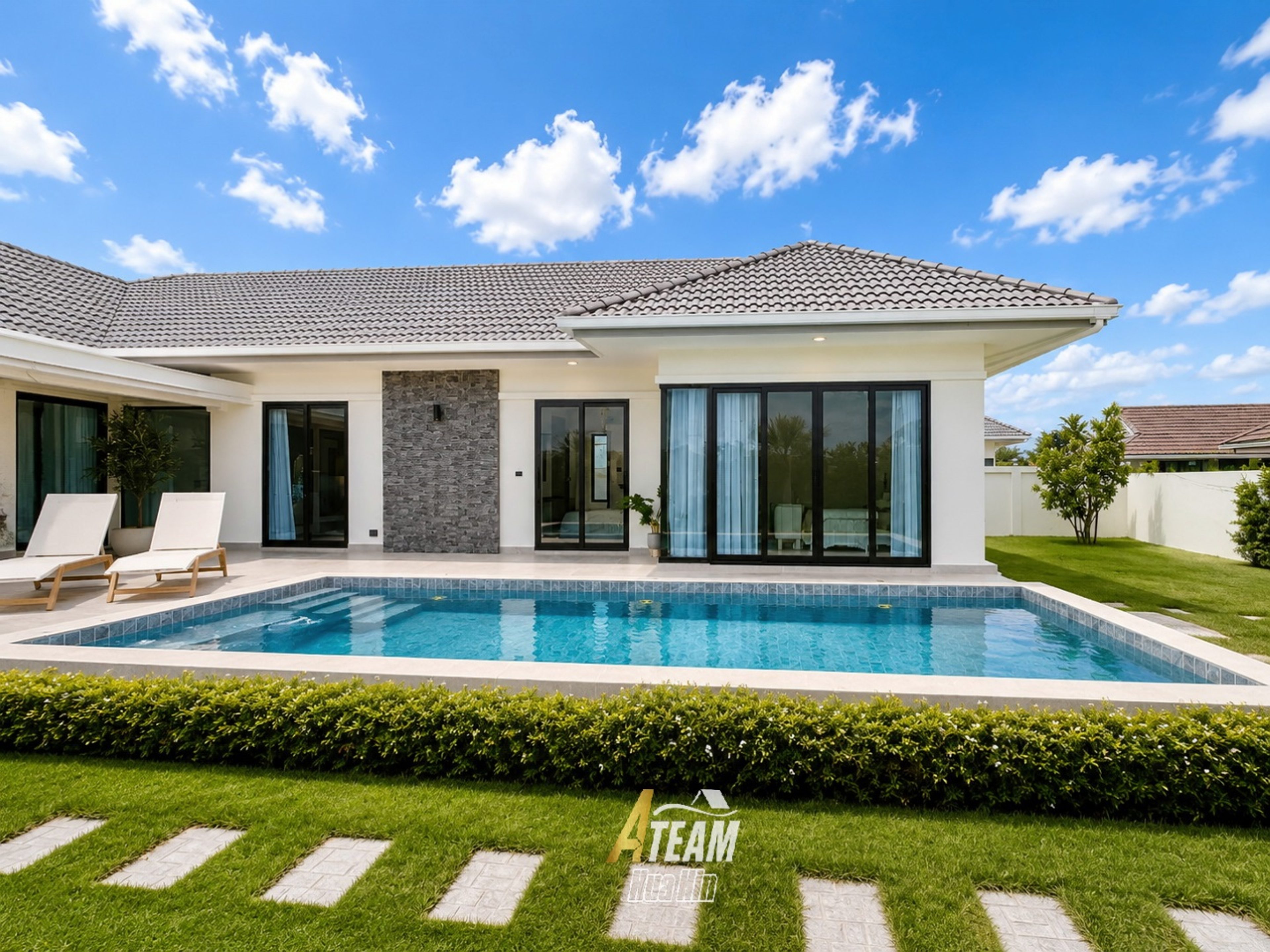 Brand new pool villa 3 Bedroom for Sale - soi 112 thumbnail 2