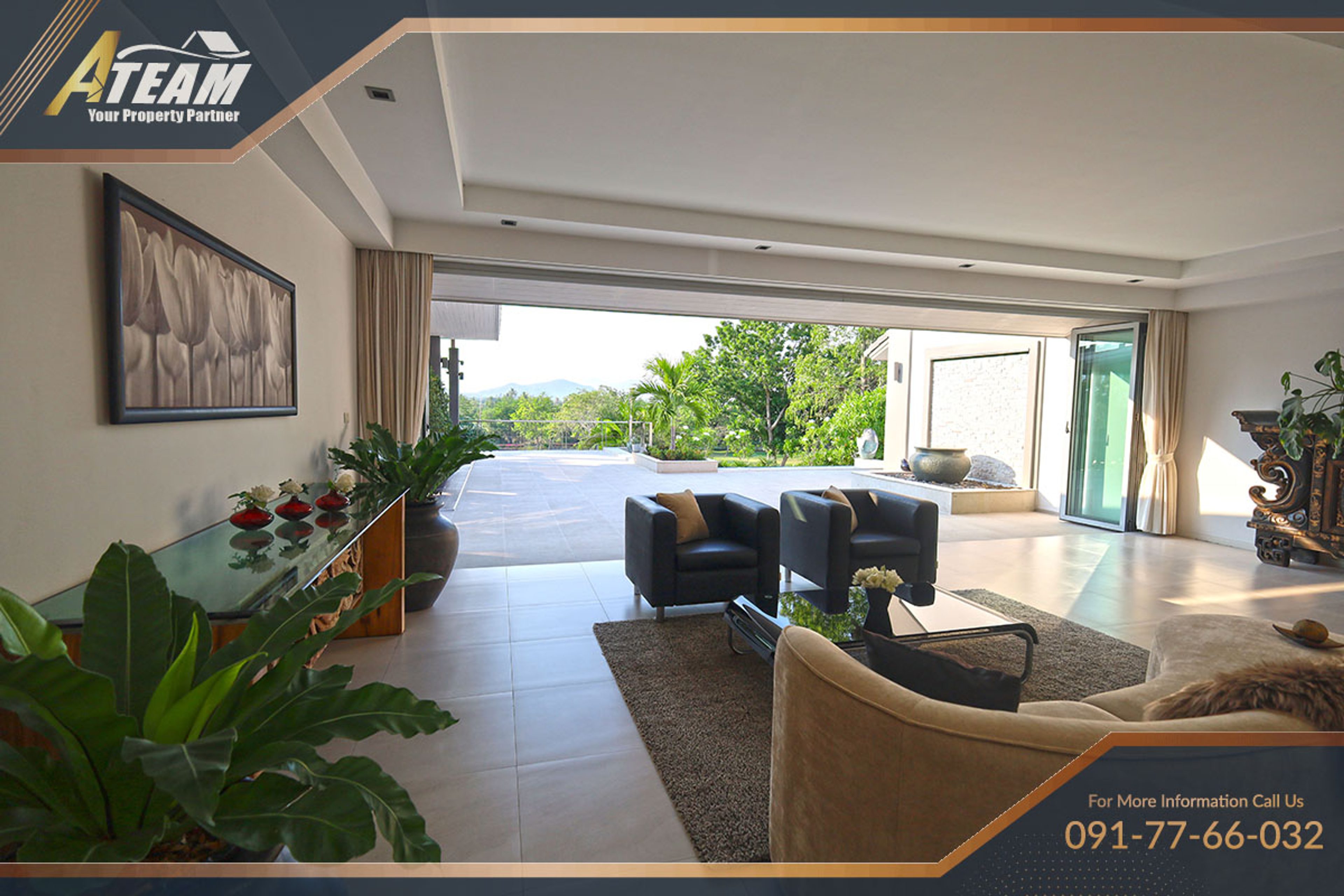 Unique Design  5 Bedroom Villa with stunning  golf view at Palm Hills thumbnail 23