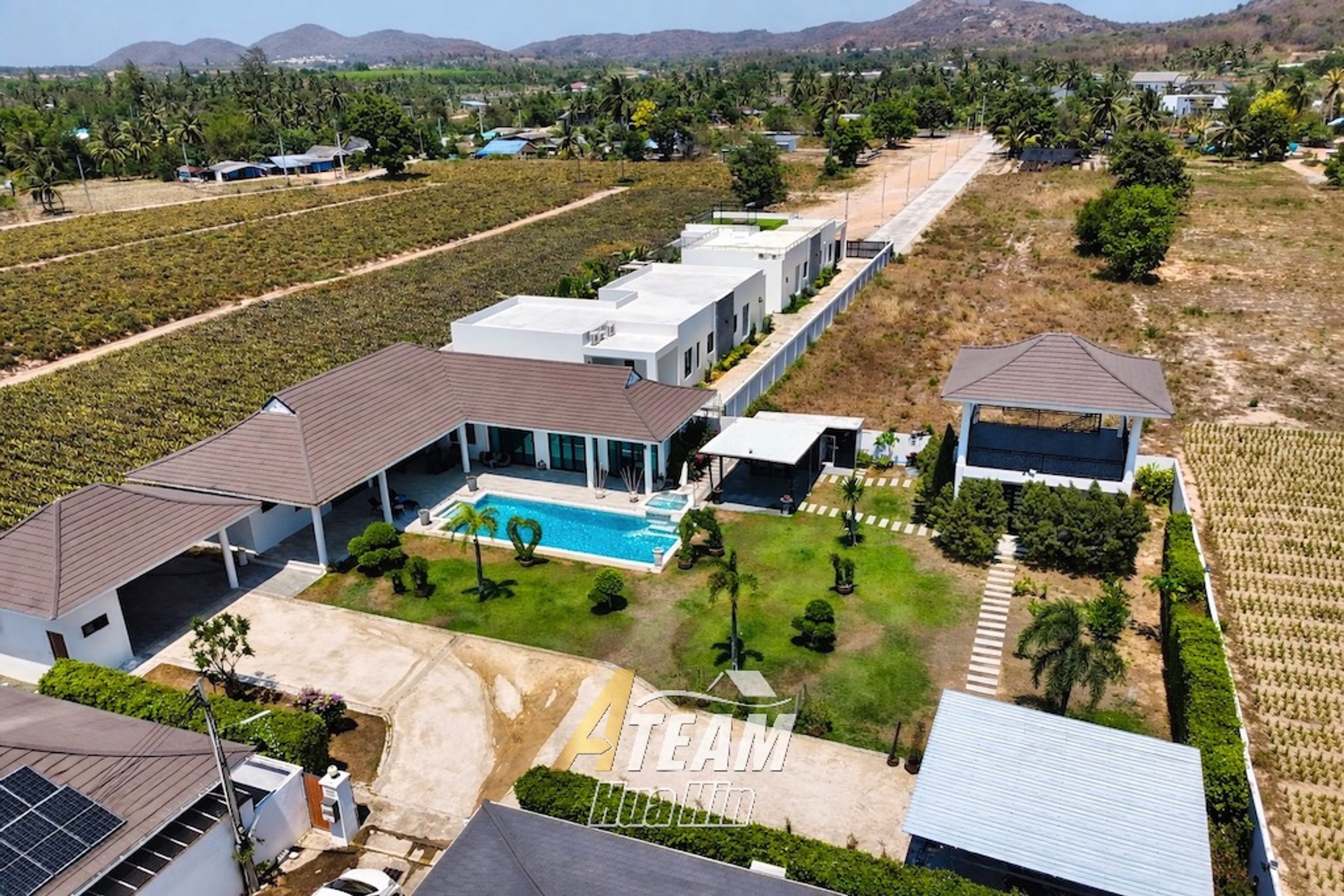 Spacious Standalone Pool Villa on a Corner Plot with Mountain Views thumbnail 2