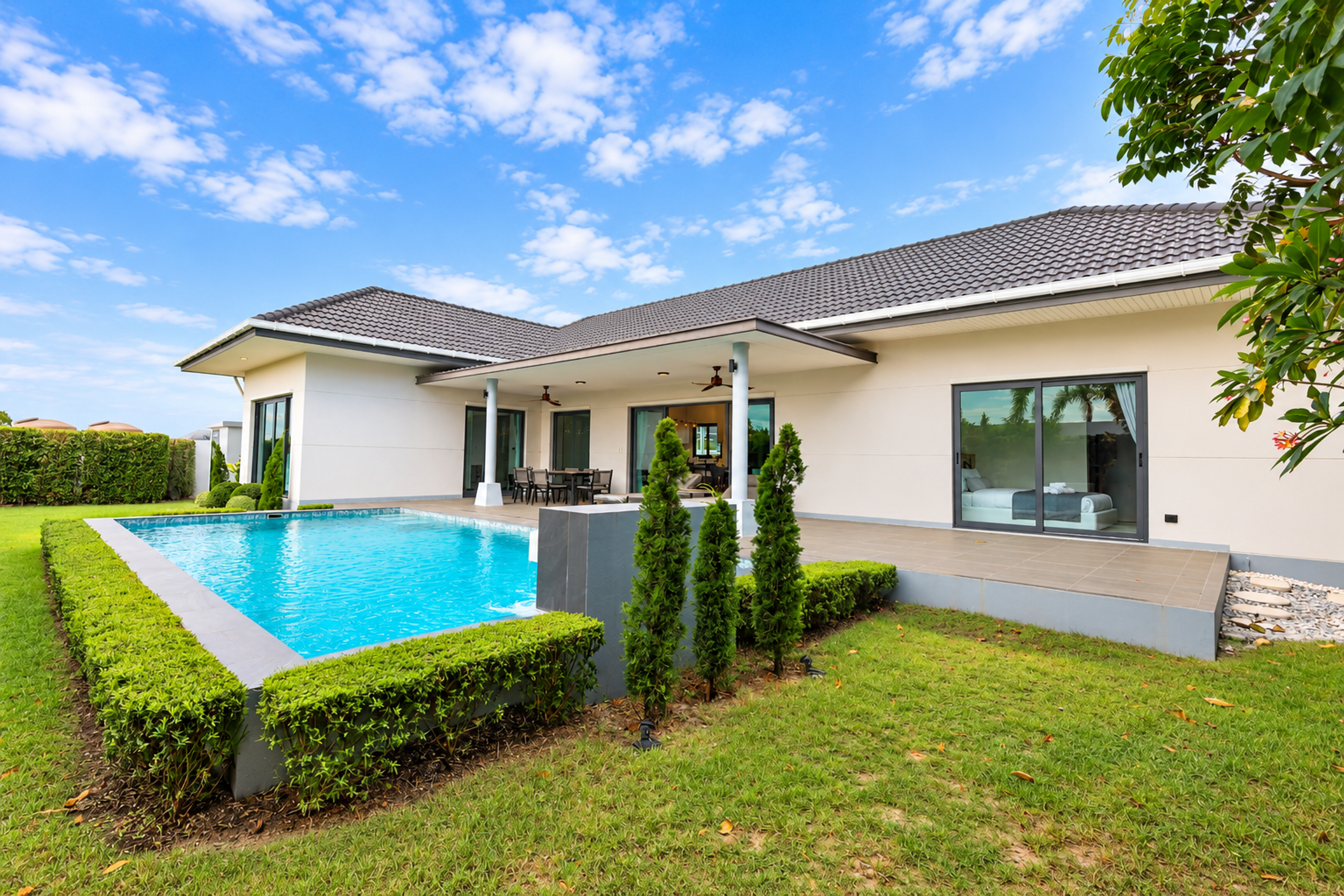 Villa spacieuse de 3 chambres à louer à Nantra Residence Hua Hin – 65 000 THB/mois thumbnail 31