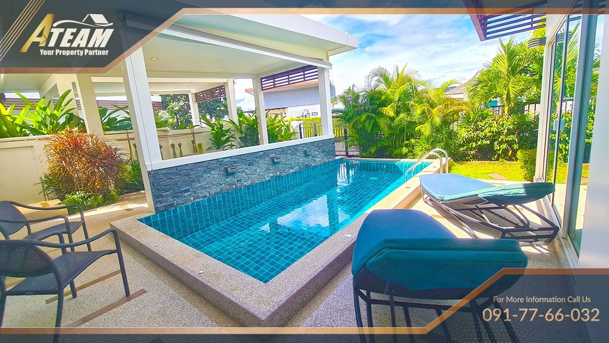 Modern Pool Villa for Sale in Sivana Garden, Hua Hin