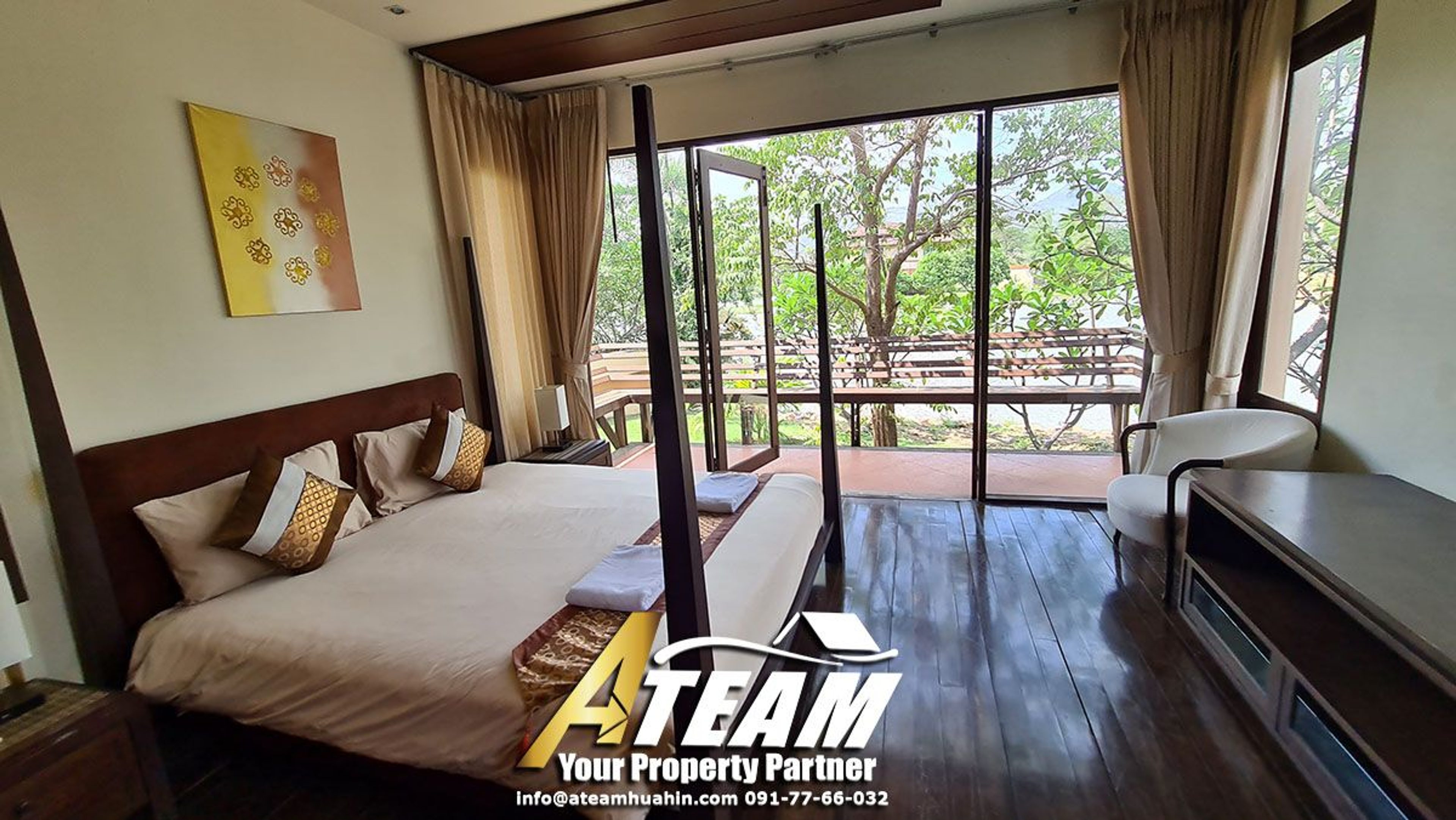 Rare lake side pool villa 800m from Kao Takiab thumbnail 33